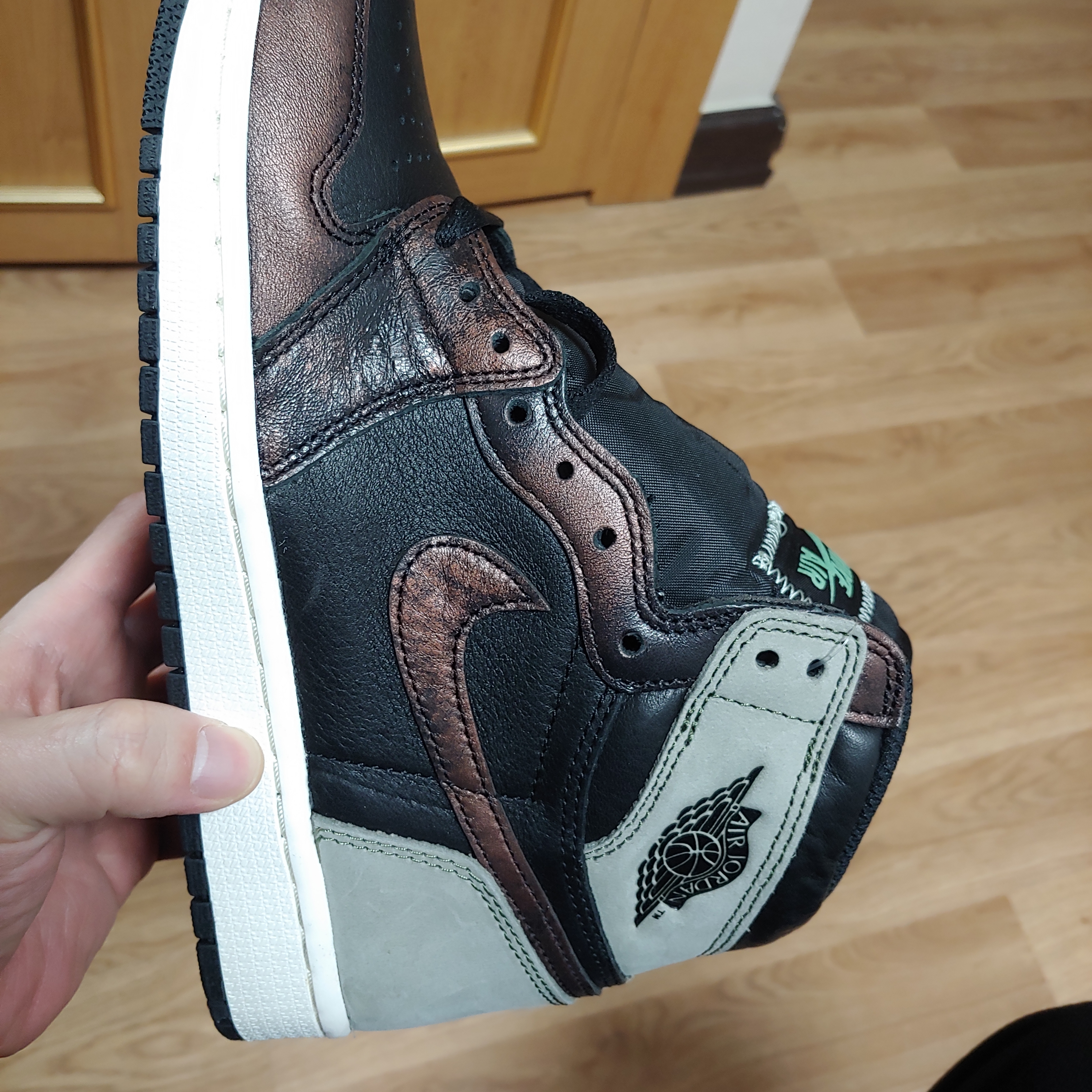 Jordan 1 Retro High OG Rust Shadow 착용 스타일 - 3