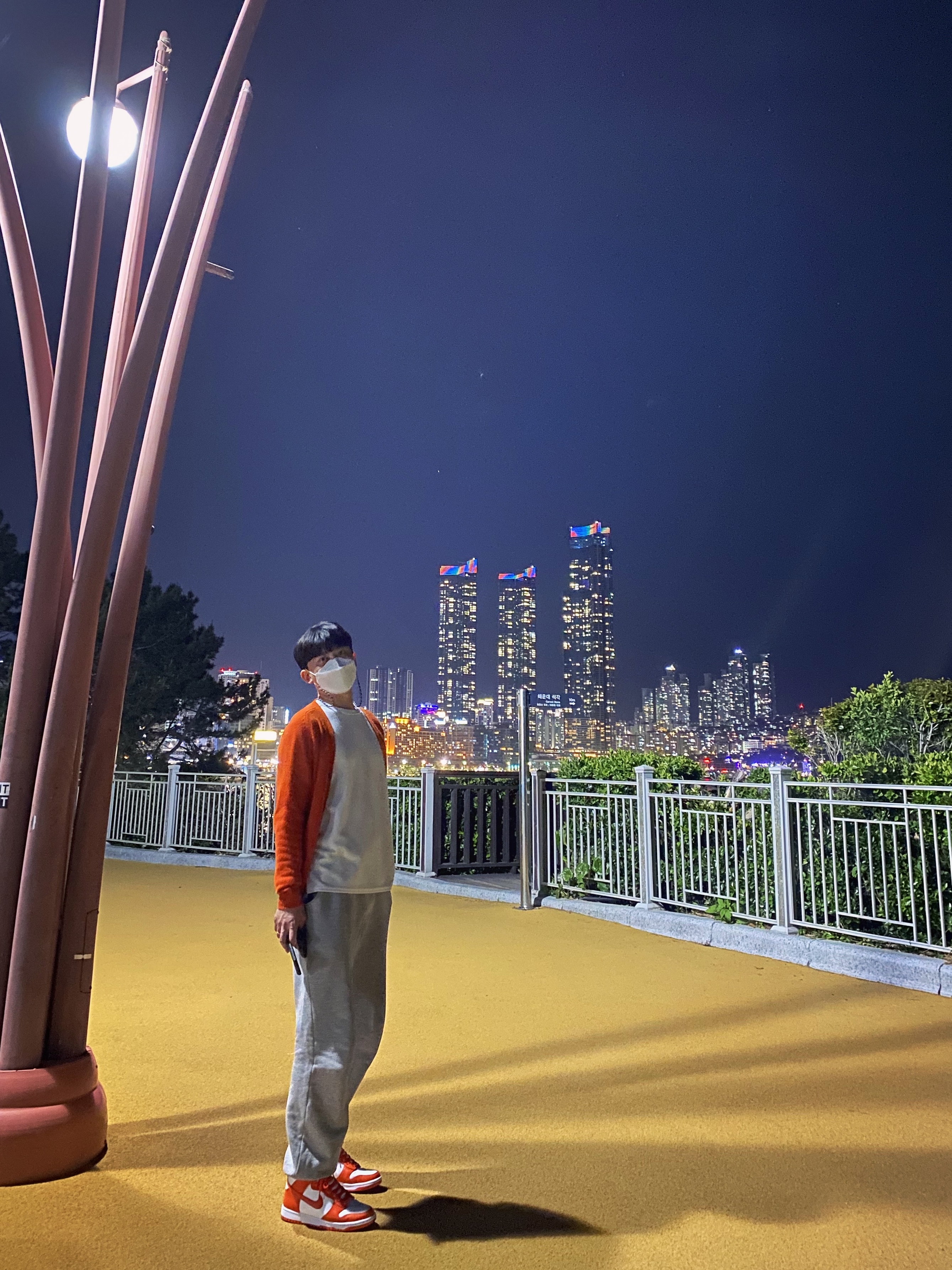 Nike Dunk High Retro Orange Blaze, (W) Nike Dunk High Orange Blaze 착용 스타일