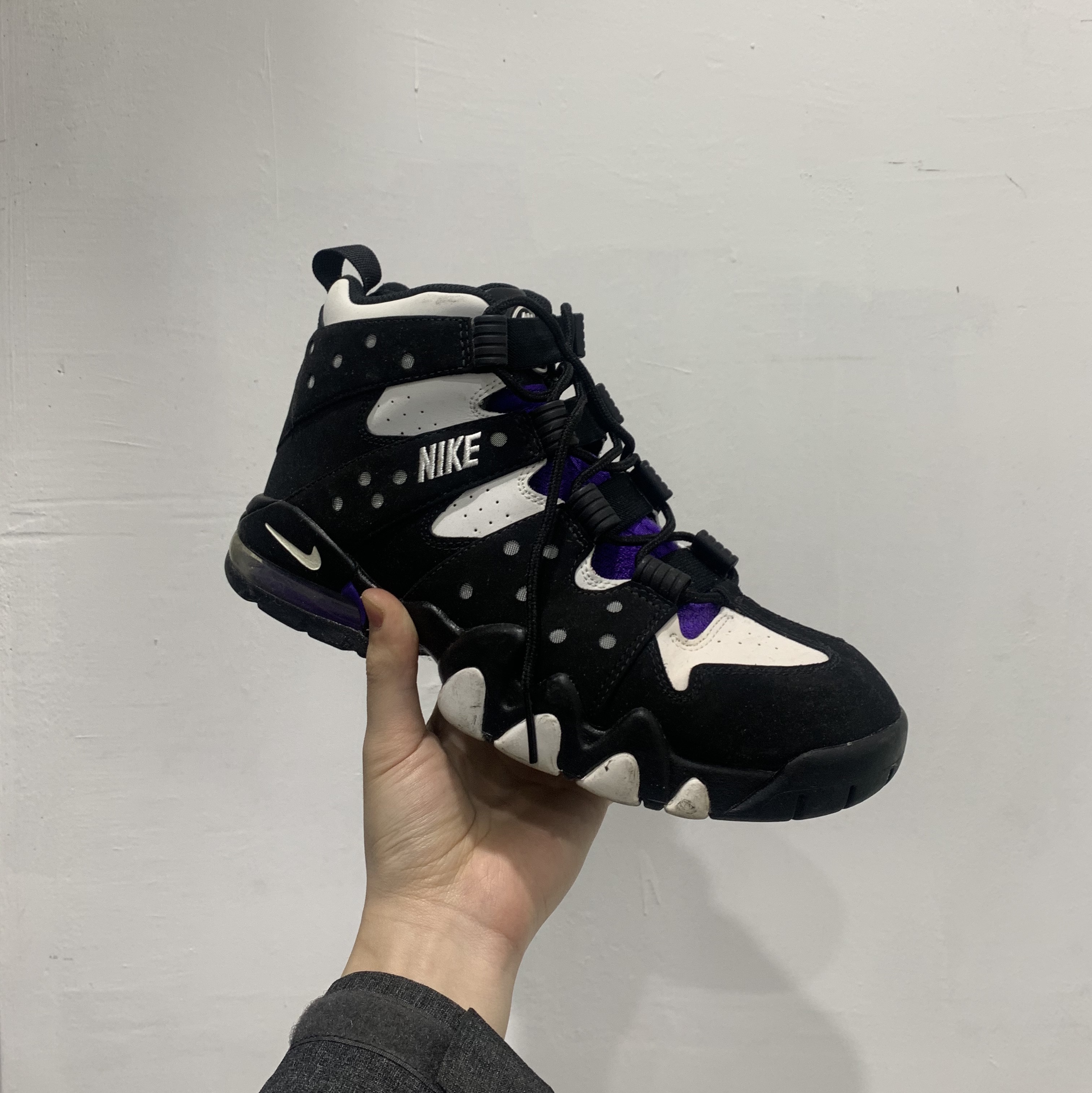 Nike Air Max 2 CB 94 Black Purple 2015 착용 스타일