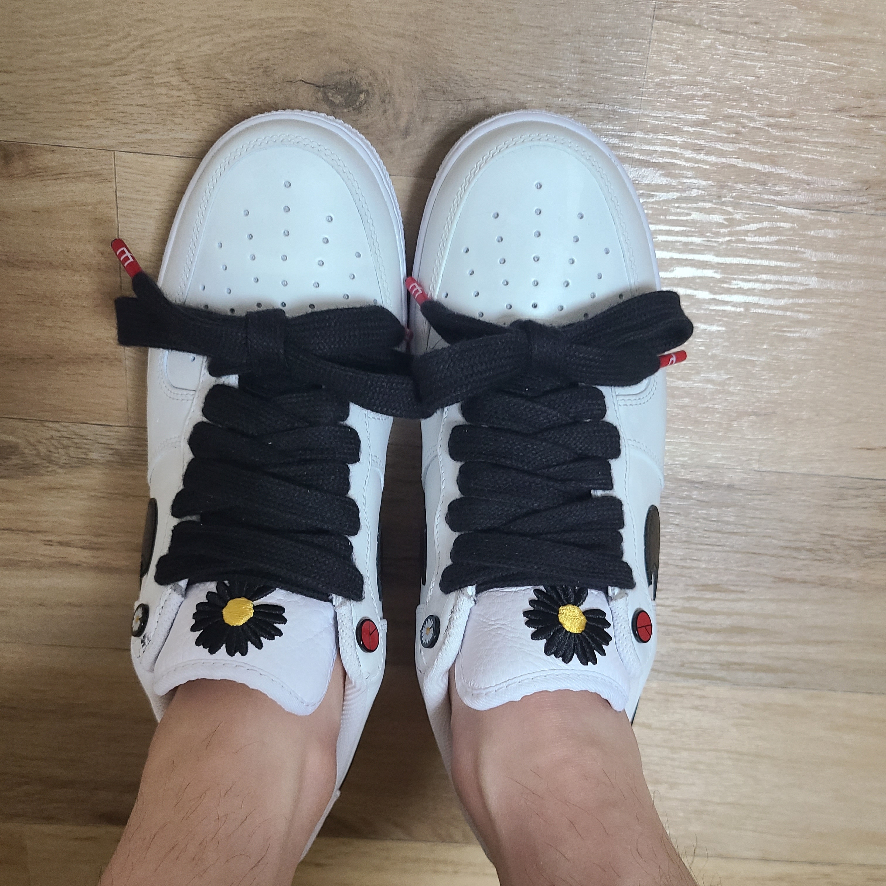 Nike x Peaceminusone Air Force 1 Low Para-Noise 2.0 착용 스타일