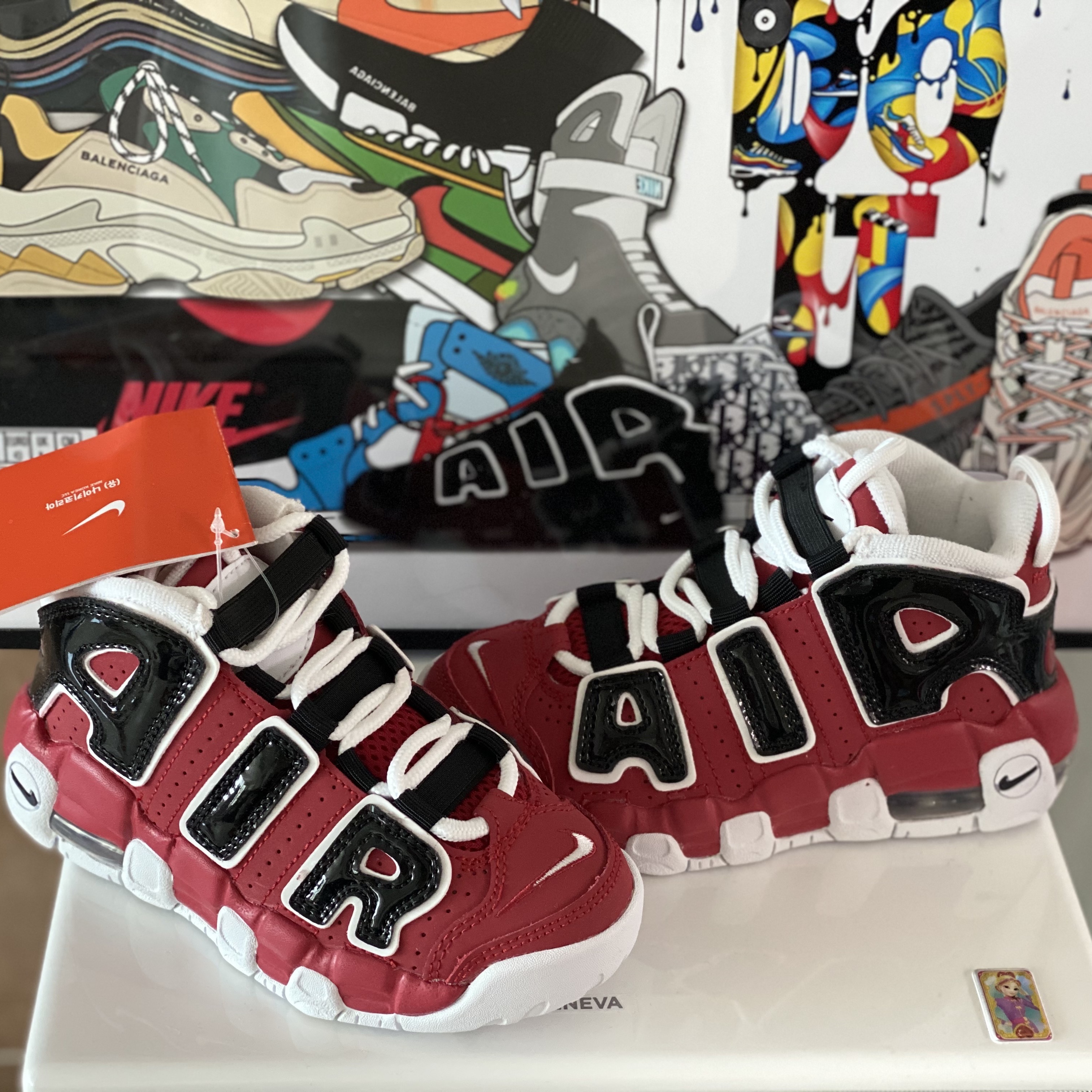 (PS) Nike Air More Uptempo 96 Bulls 착용 스타일 - 3