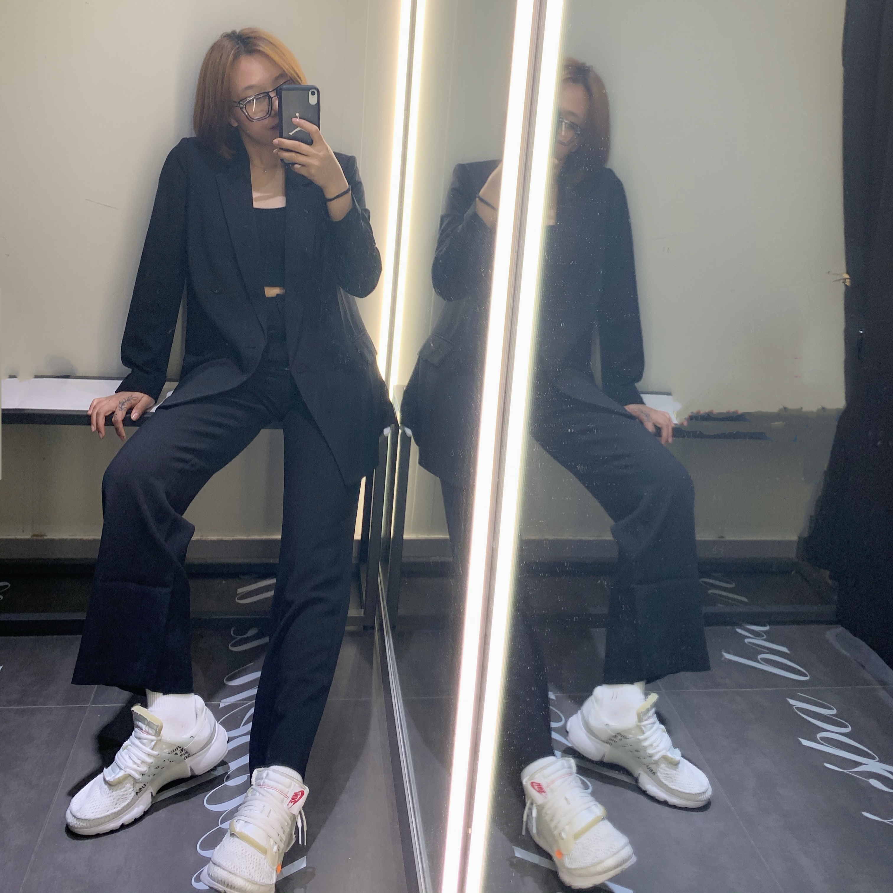 Nike x Off-White Air Presto White 착용 스타일