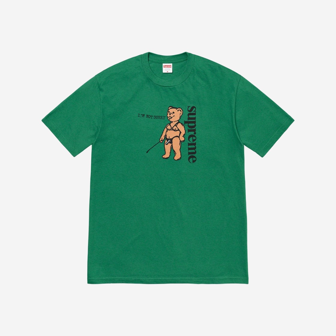 Supreme Not Sorry T-Shirt Light Pine - 21SS 상세 이미지 1