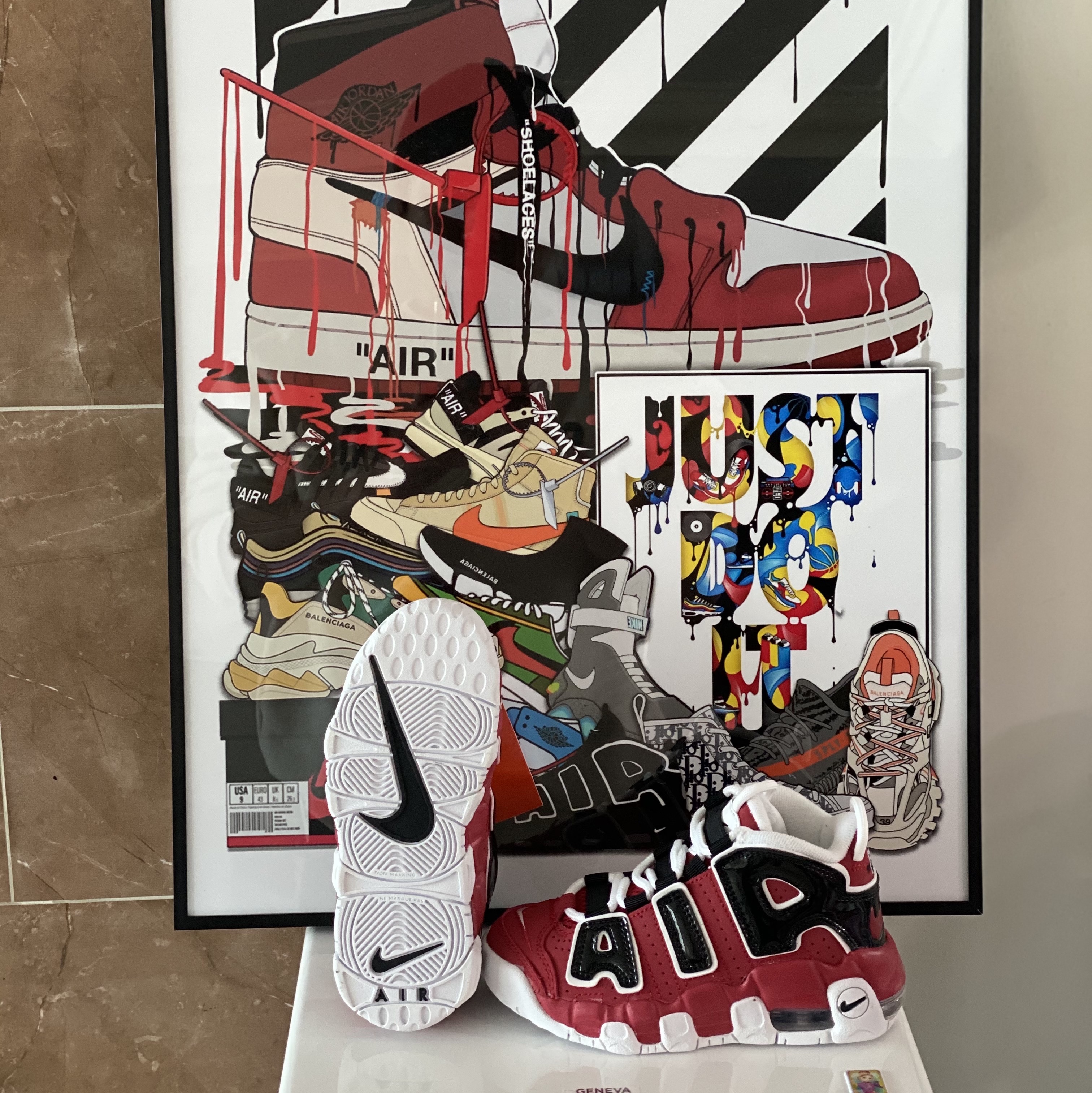 (PS) Nike Air More Uptempo 96 Bulls 착용 스타일 - 2