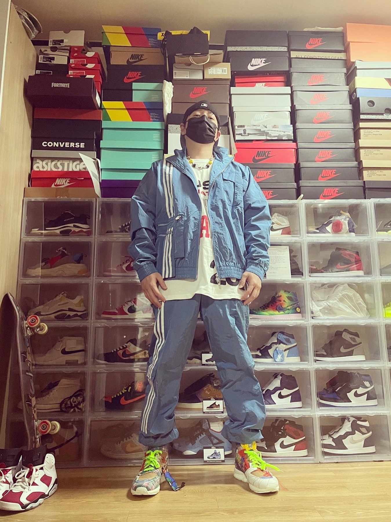 Adidas x Sean Wotherspoon ZX 8000 Superearth 착용 스타일 - 1