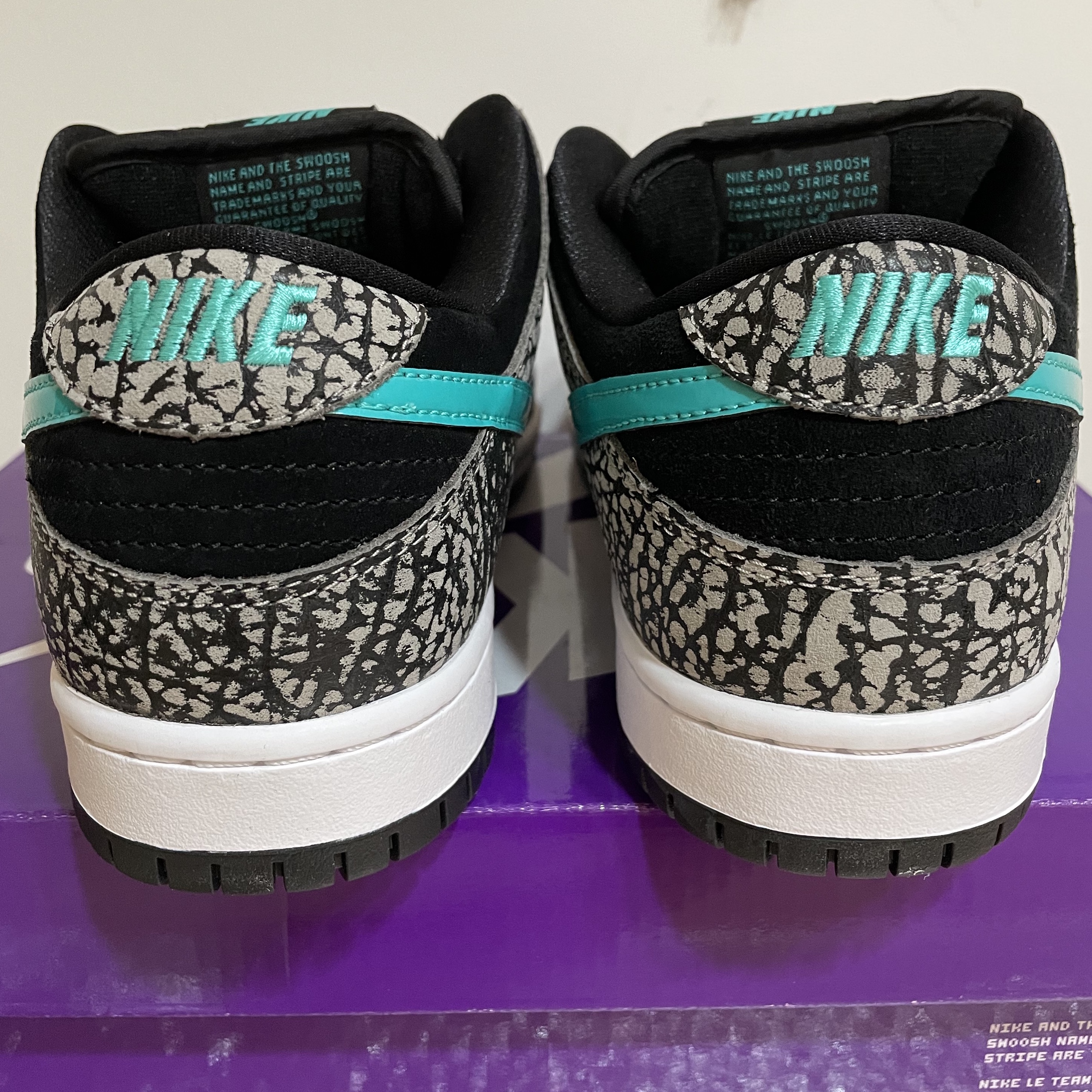 Nike SB Dunk Low Pro Clear Jade 착용 스타일 - 5
