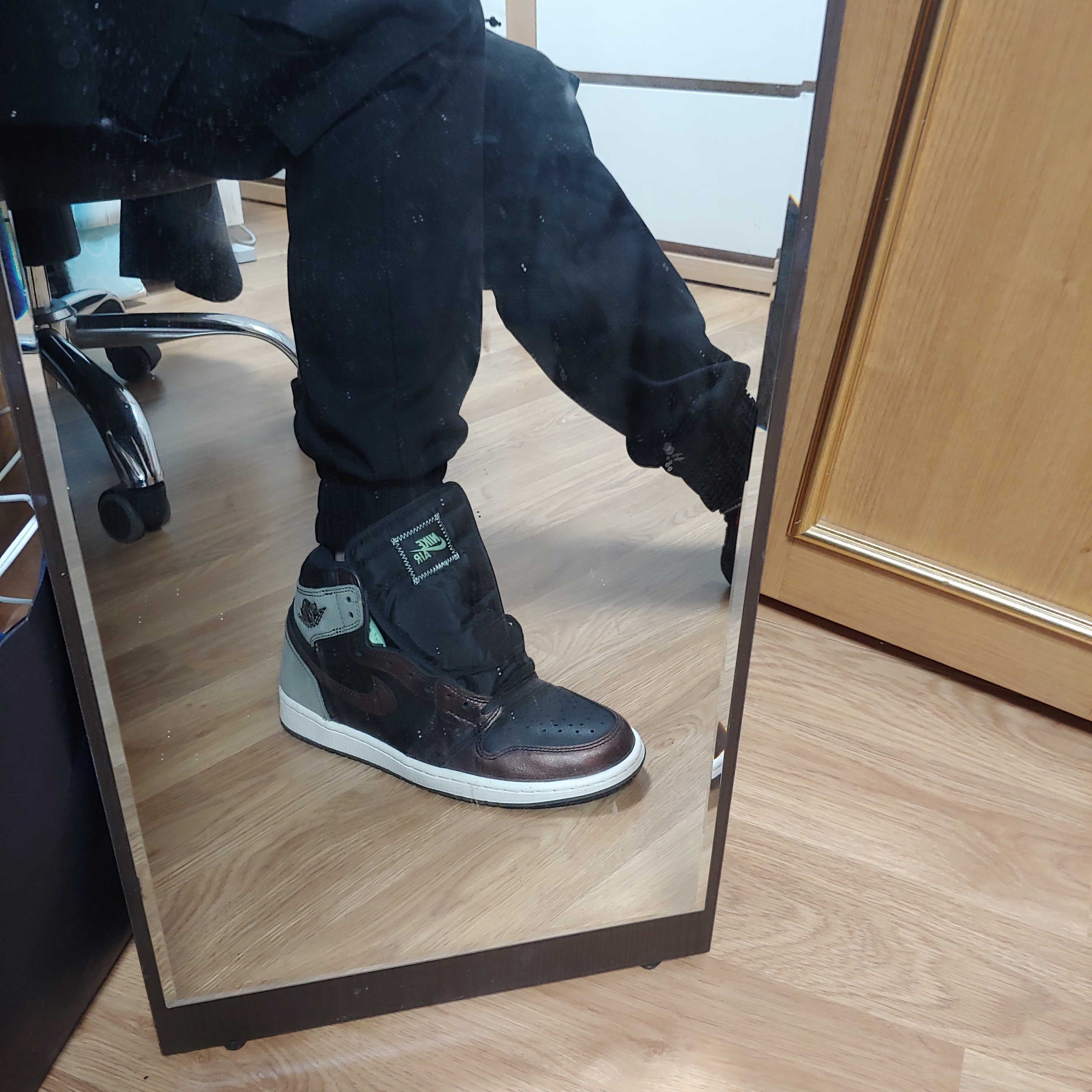 Jordan 1 Retro High OG Rust Shadow 착용 스타일 - 2