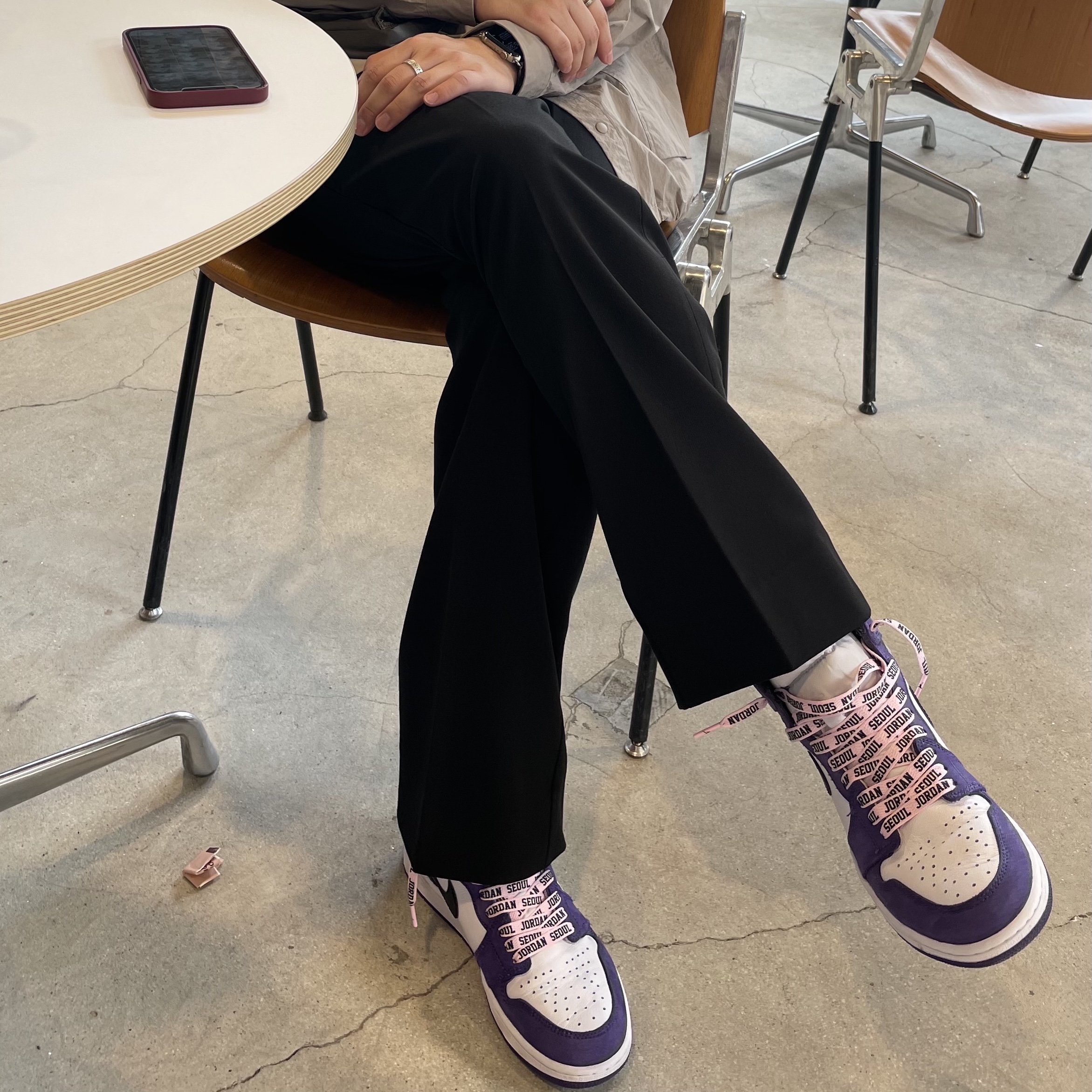 Jordan 1 Retro High OG Court Purple 2020 착용 스타일