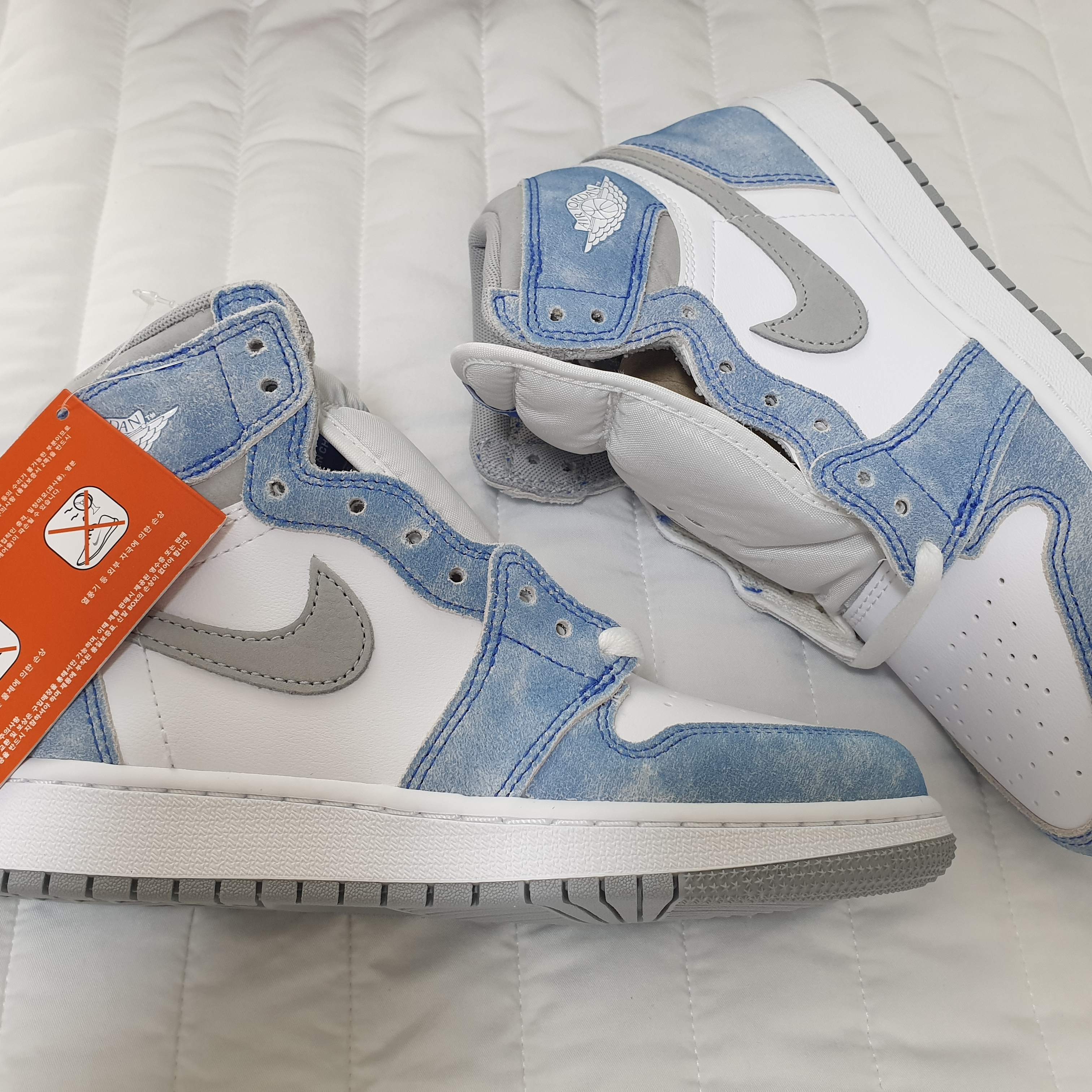 (GS) Jordan 1 Retro High OG Hyper Royal 착용 스타일