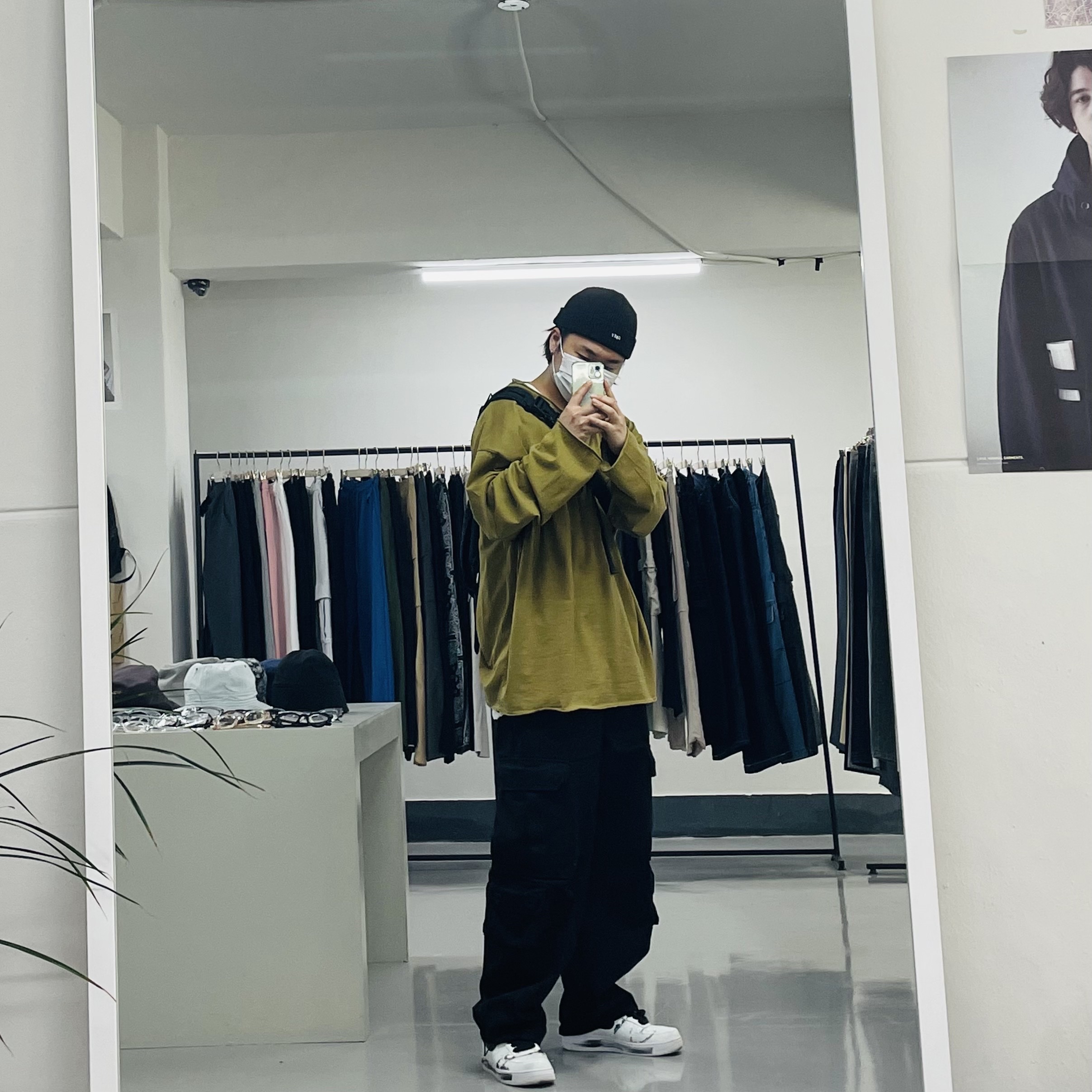 Nike x Peaceminusone Air Force 1 Low Para-Noise 2.0 착용 스타일 - 2