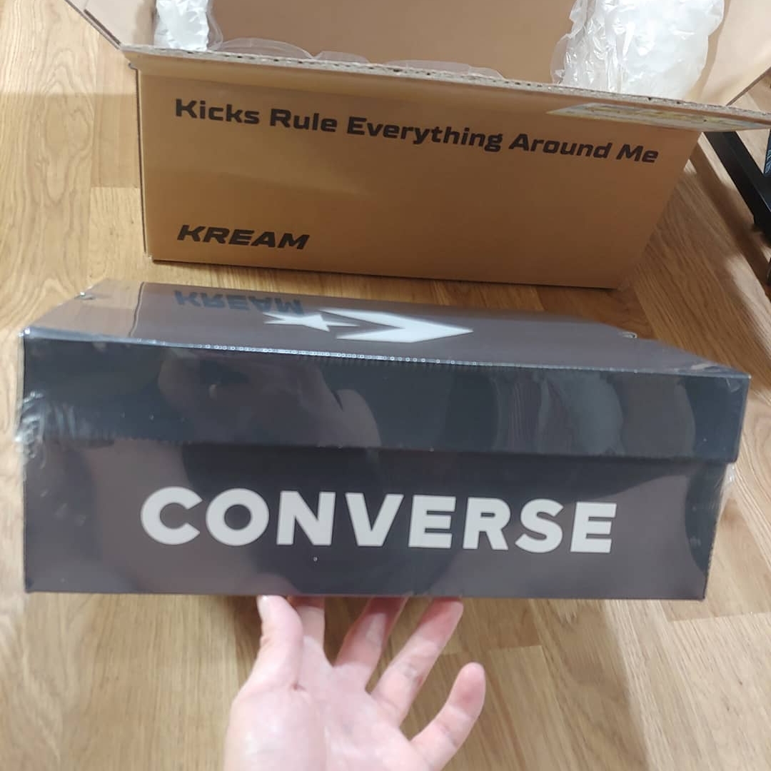 Converse Run Star Hike Hi Black White Gum 착용 스타일 - 3
