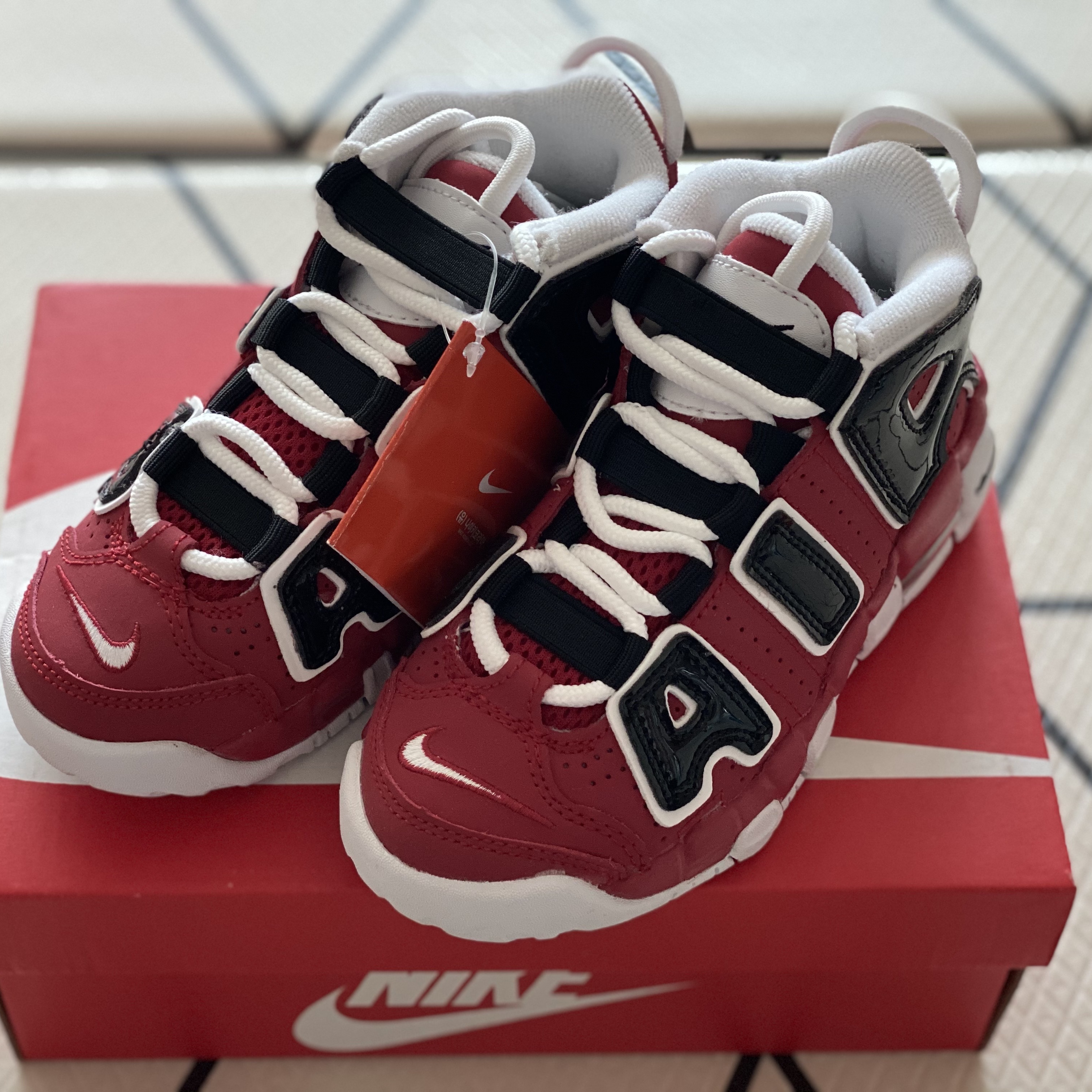 (PS) Nike Air More Uptempo 96 Bulls 착용 스타일 - 5