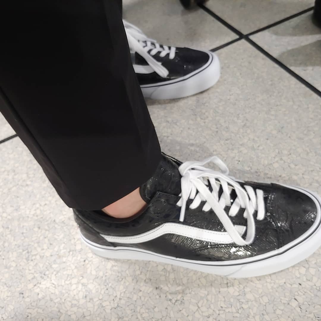 Vans Vault x Noon Goons Style 36 LX Black 착용 스타일 - 1