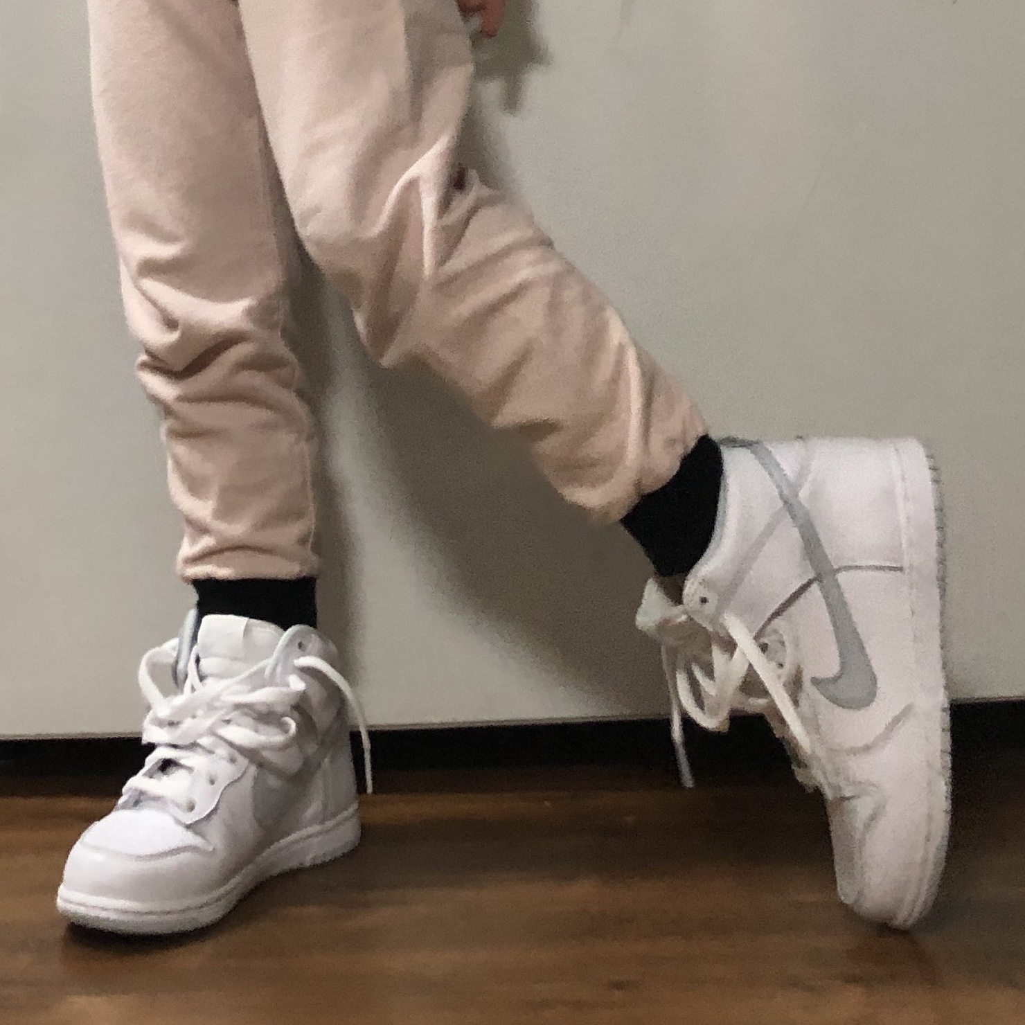 (PS) Nike Dunk High SP Pure Platinum 착용 스타일