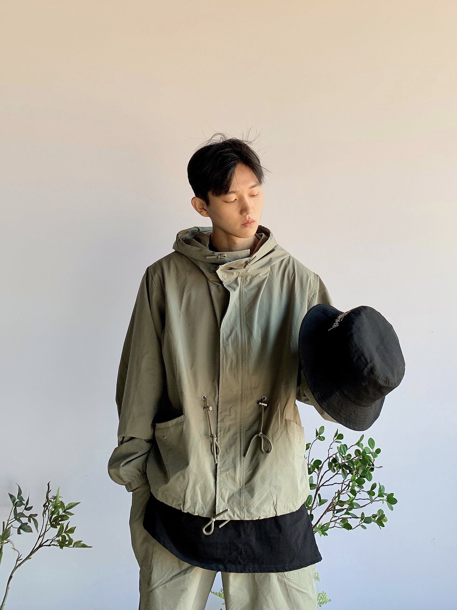 Asics x Andersson Bell Gel-1090 Black Silver 착용 스타일 - 5