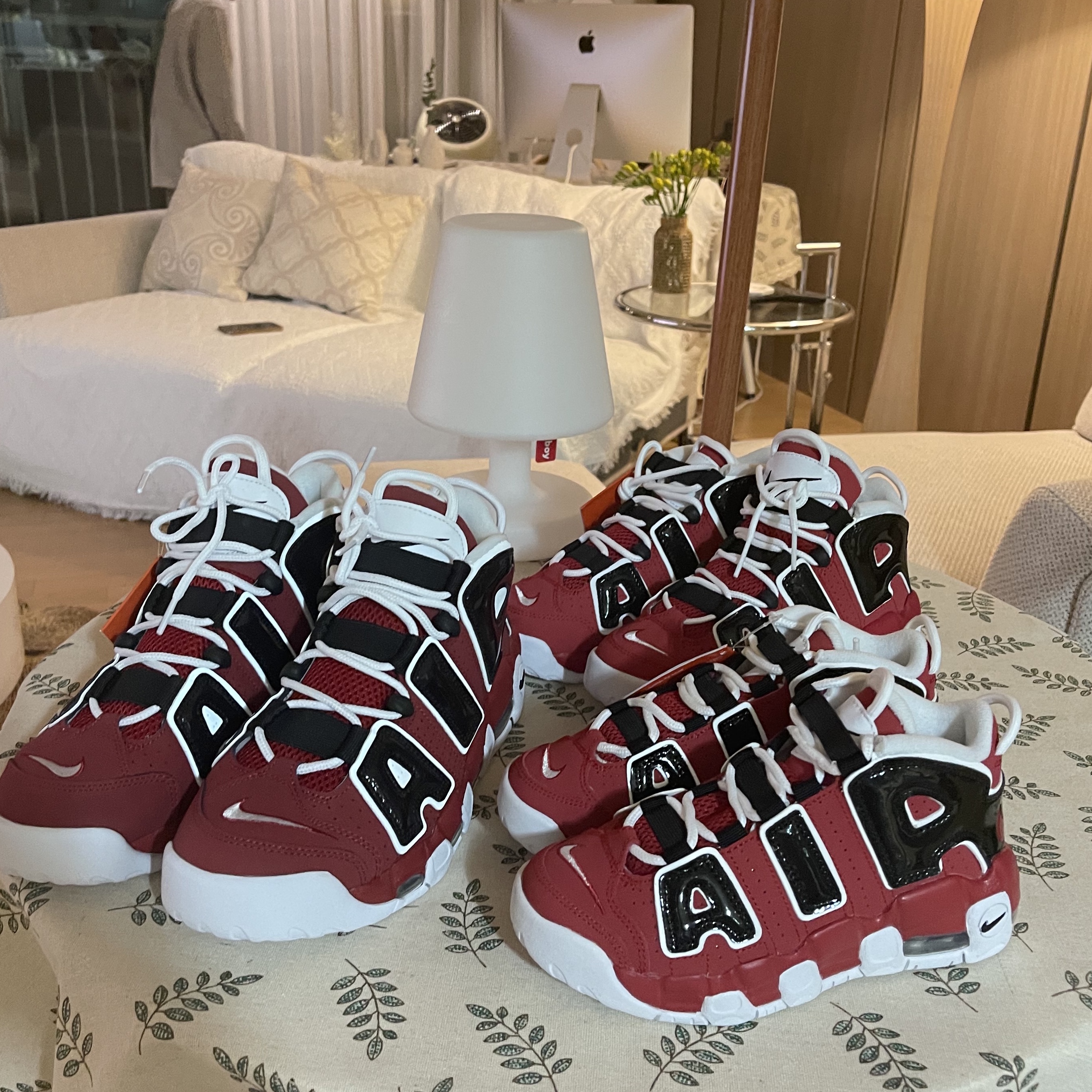 Nike Air More Uptempo 96 Bulls 2021 착용 스타일