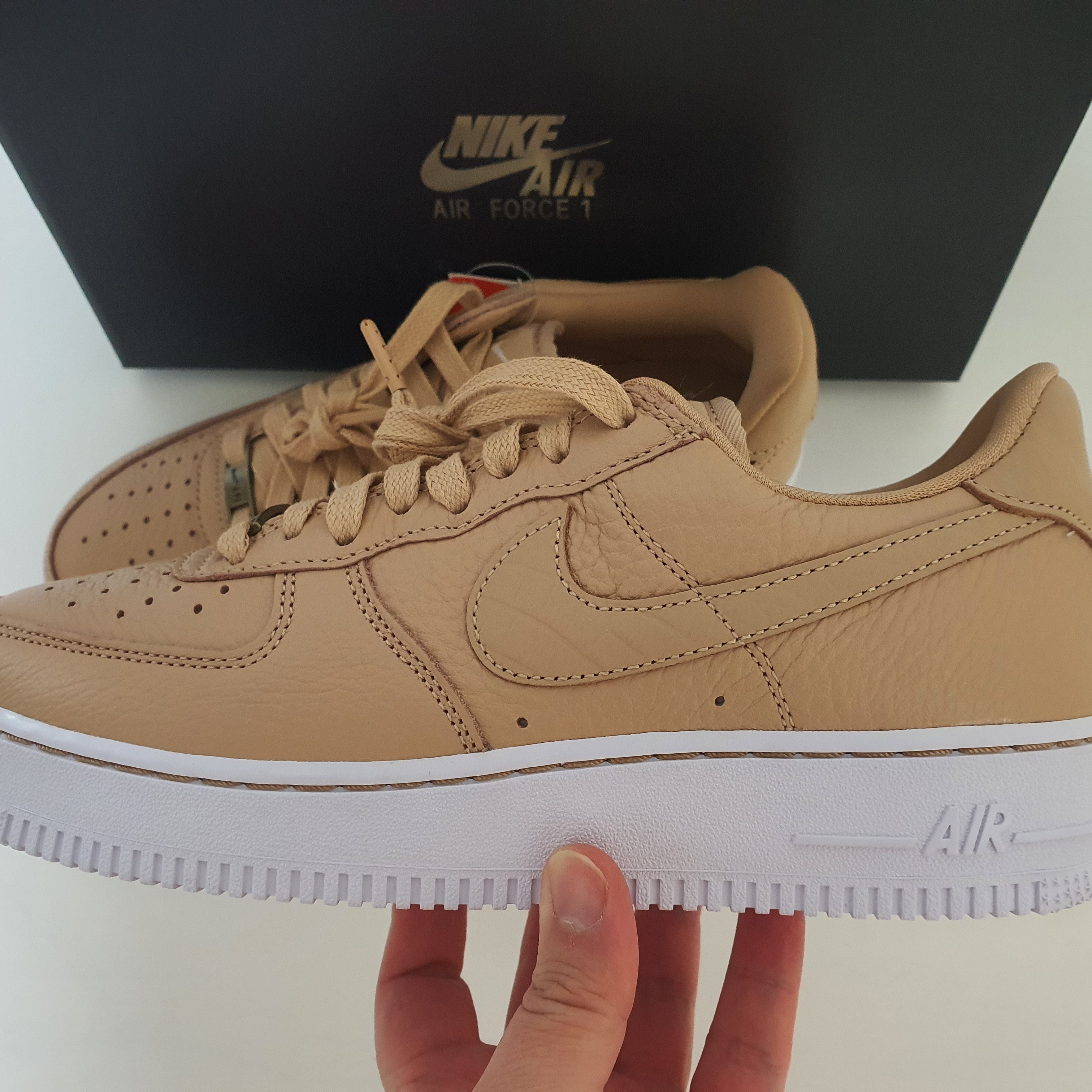 Nike Air Force 1 '07 Craft Vachetta Tan 착용 스타일 - 4