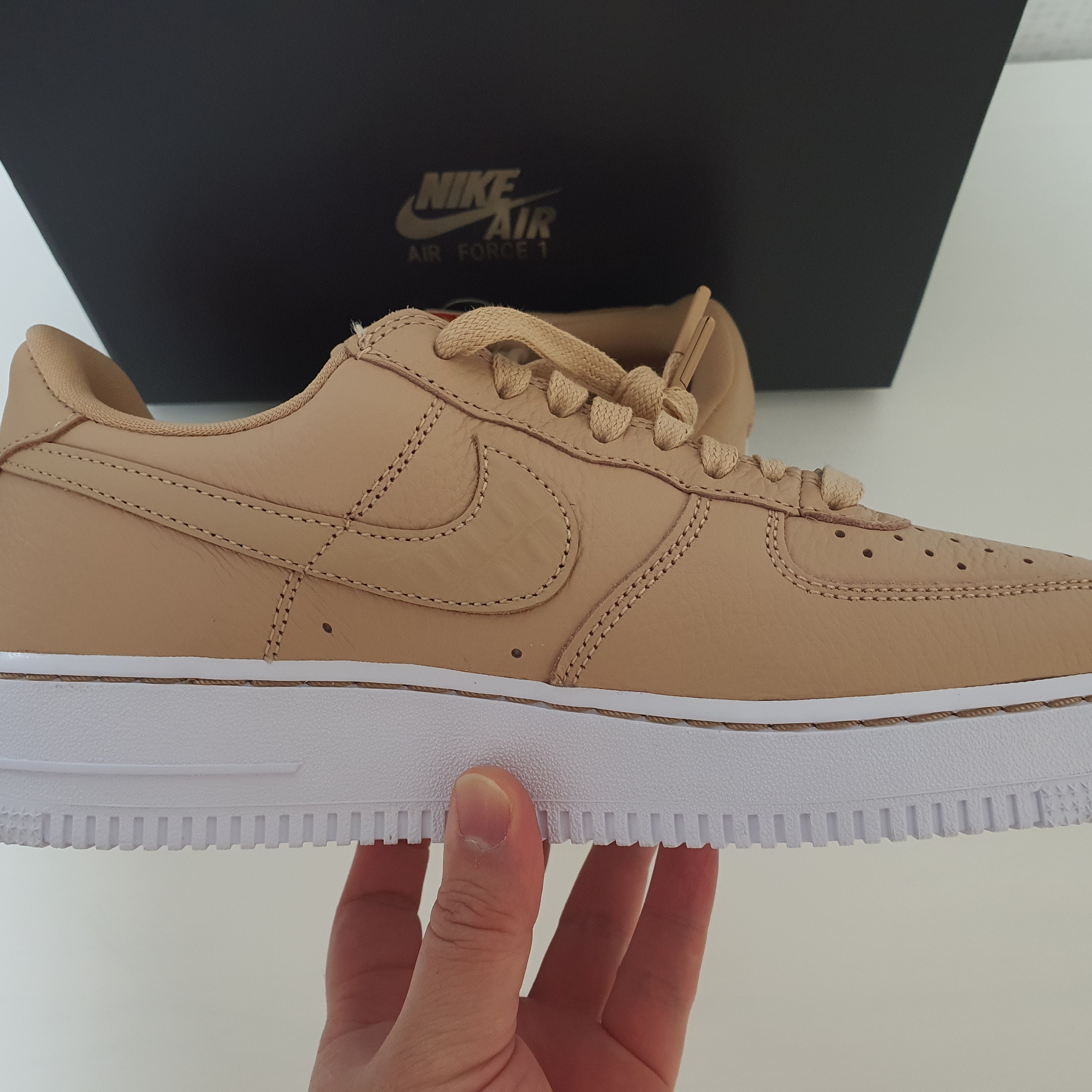 Nike Air Force 1 '07 Craft Vachetta Tan 착용 스타일 - 2
