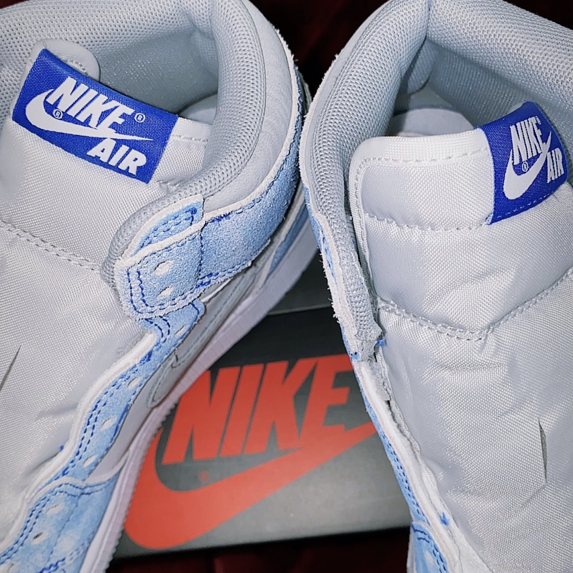 (GS) Jordan 1 Retro High OG Hyper Royal, Jordan 1 Retro High OG Hyper Royal 착용 스타일 - 5