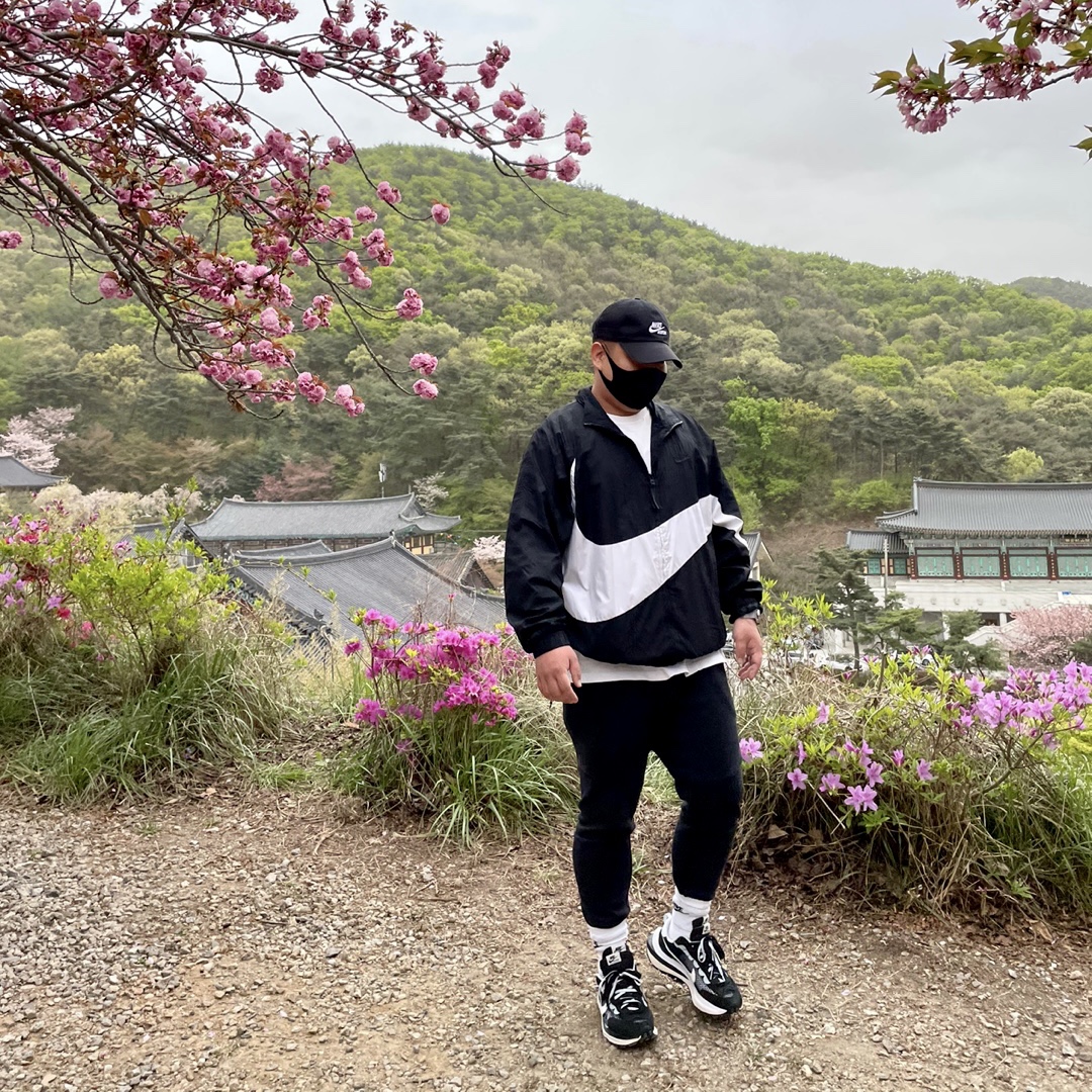 Nike x Sacai VaporWaffle Black White 착용 스타일