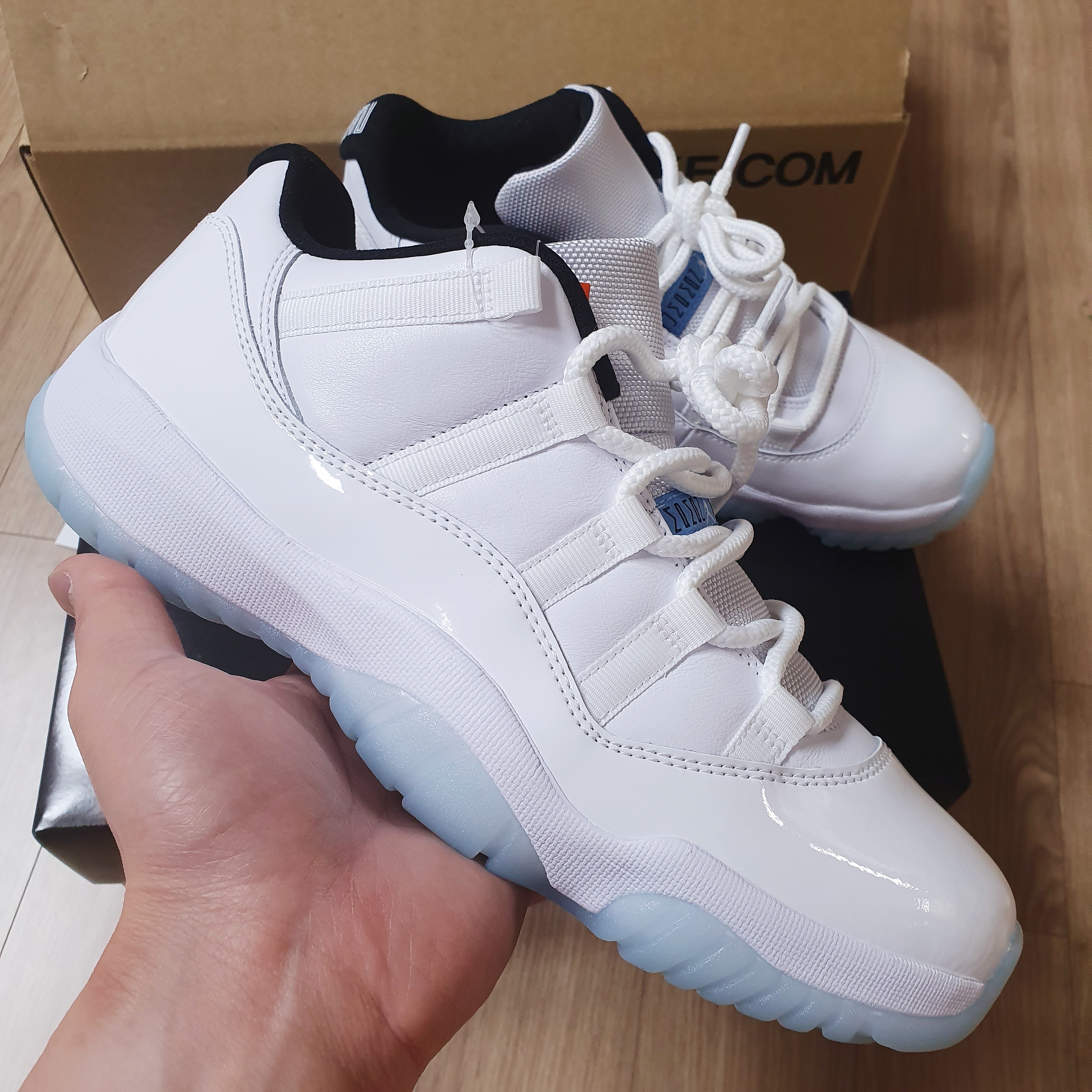 Jordan 11 Retro Low Legend Blue, (GS) Jordan 11 Retro Low Legend Blue 착용 스타일