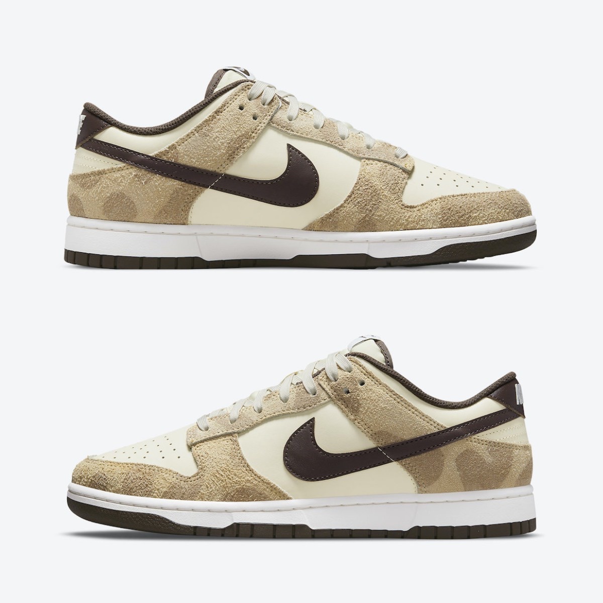 Nike Dunk Low Retro PRM Cheetah 착용 스타일 - 3