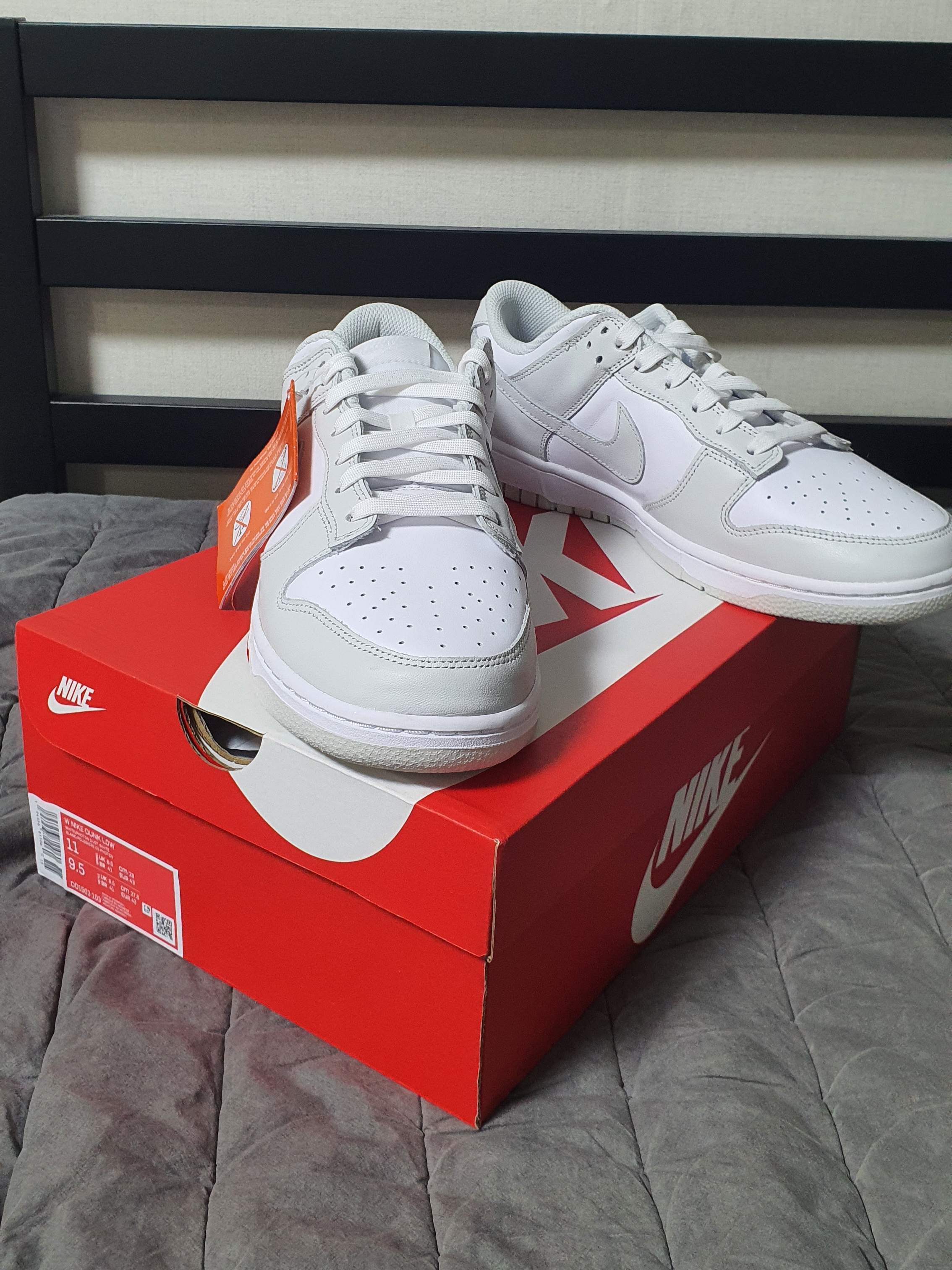 (W) Nike Dunk Low Photon Dust 착용 스타일 - 2