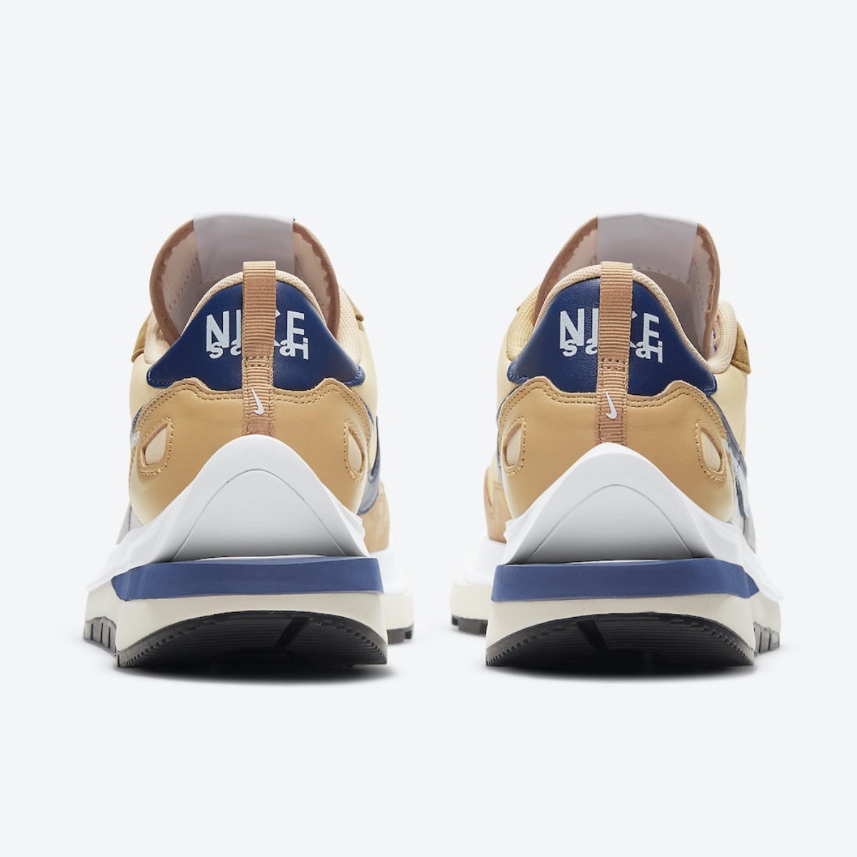 Nike x Sacai VaporWaffle Sesame and Blue Void, Nike x Sacai VaporWaffle Dark Iris 착용 스타일 - 5