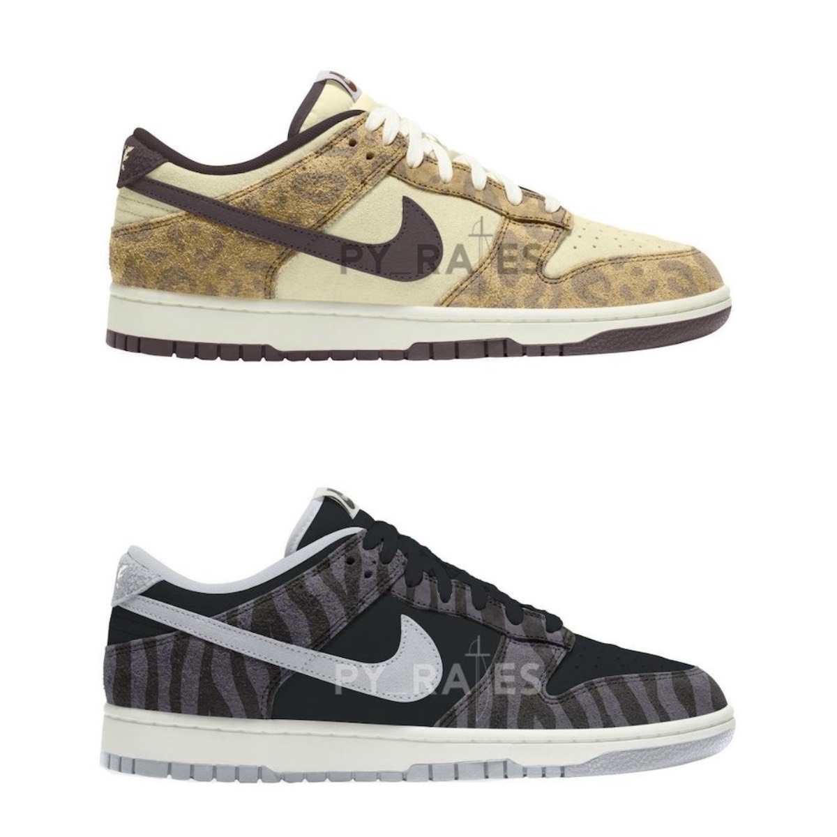 Nike Dunk Low Retro PRM Cheetah 착용 스타일 - 5