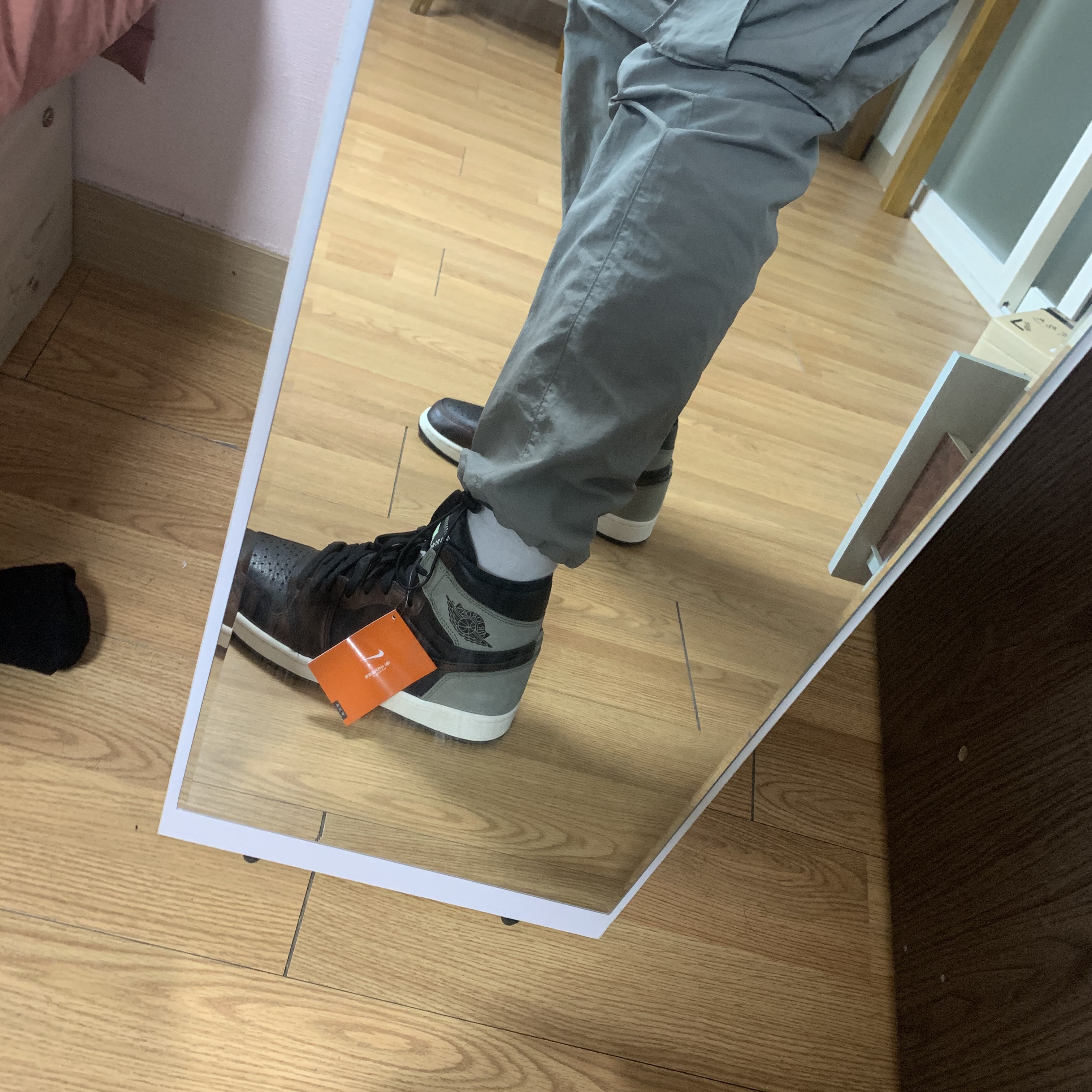 Jordan 1 Retro High OG Rust Shadow 착용 스타일 - 2