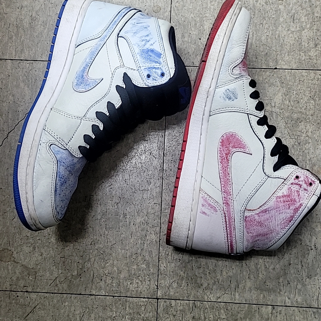 Jordan 1 x Lance Mountain Retro SB White 착용 스타일 - 3