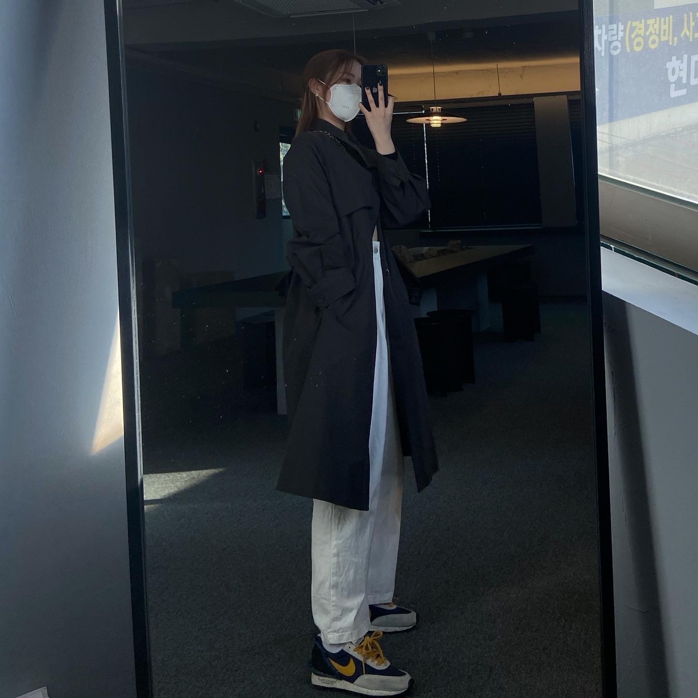 (W) Nike x Undercover Daybreak Obsidian 착용 스타일