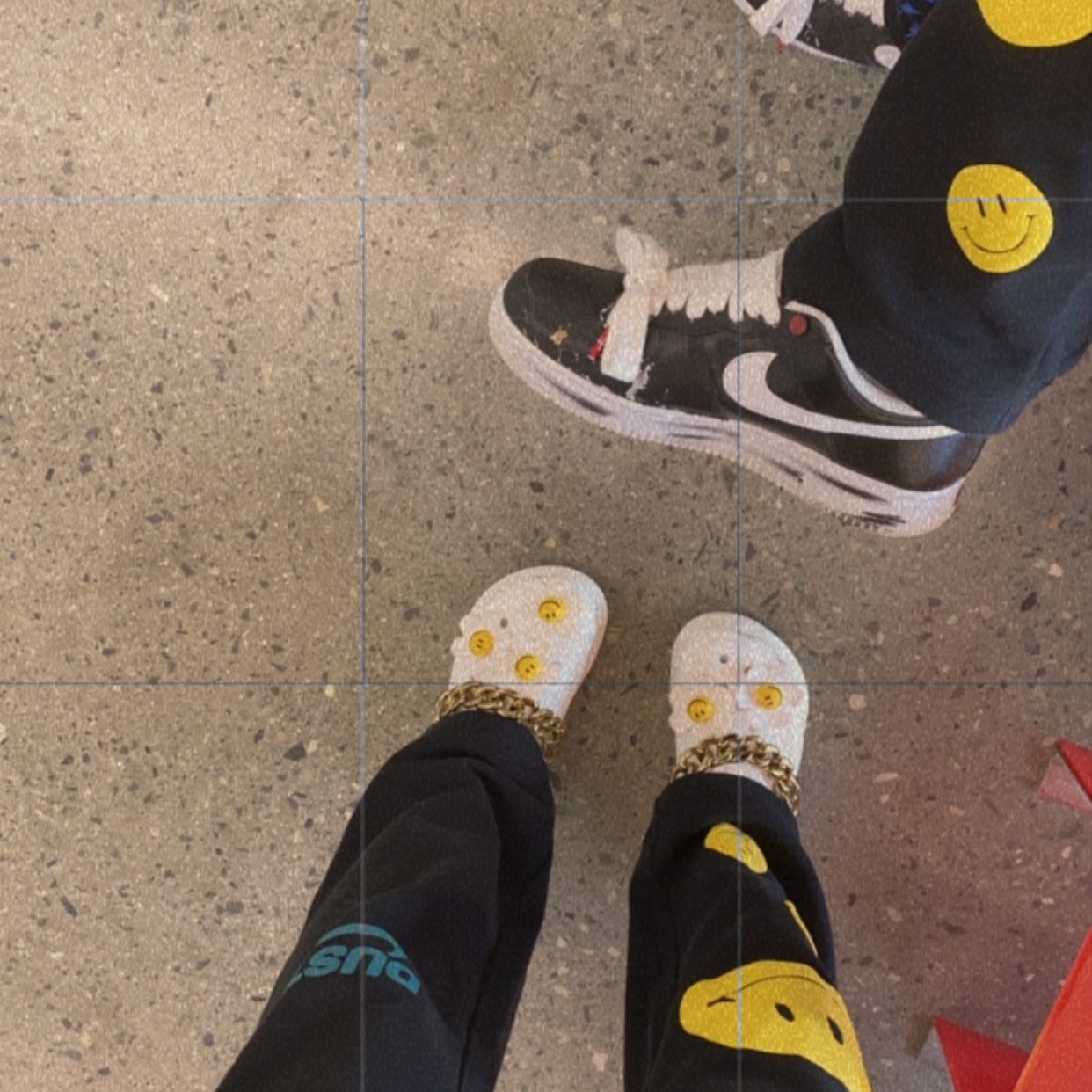 Nike x Peaceminusone Air Force 1 Low Para-Noise 착용 스타일 - 5