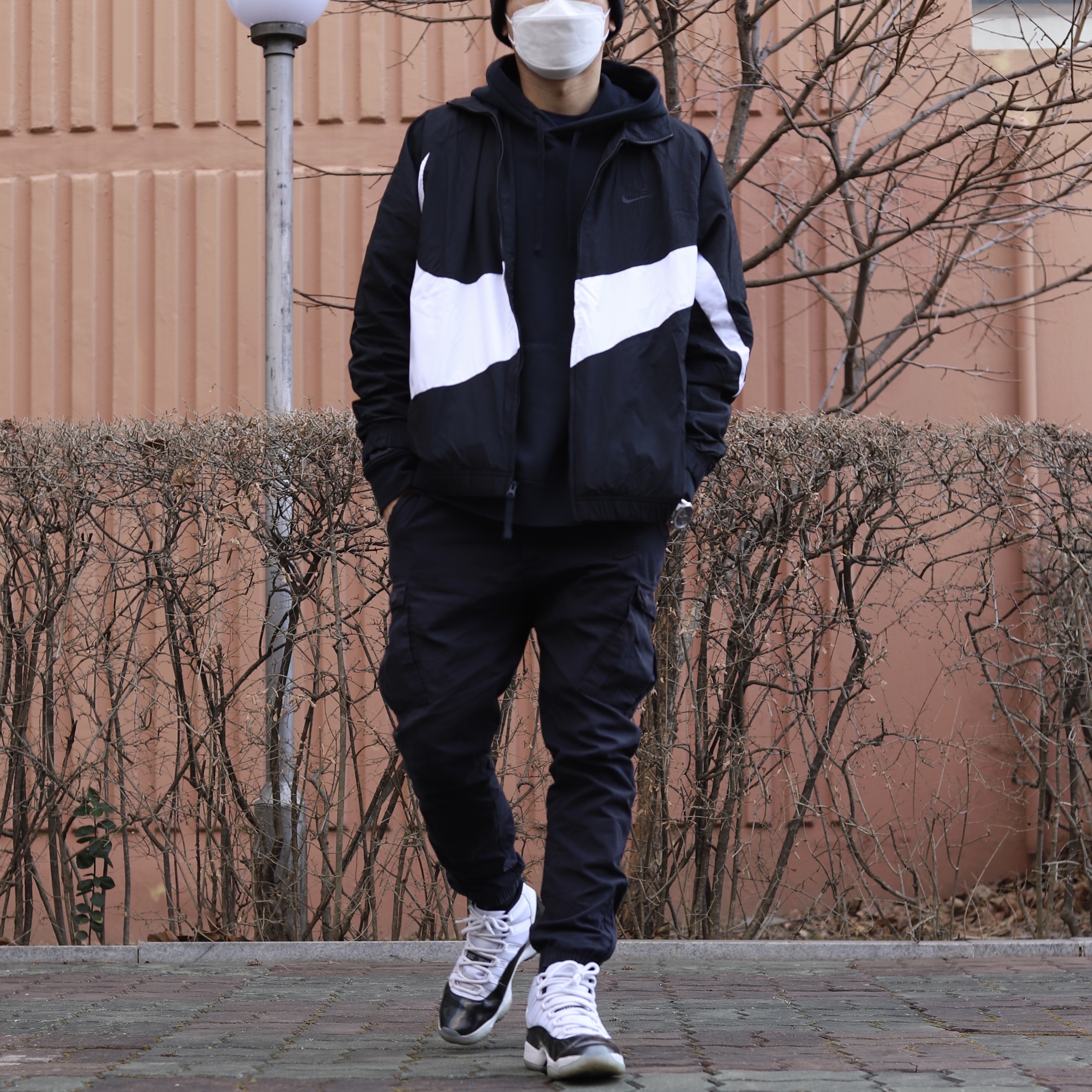 Jordan 11 Retro Concord 2018 착용 스타일
