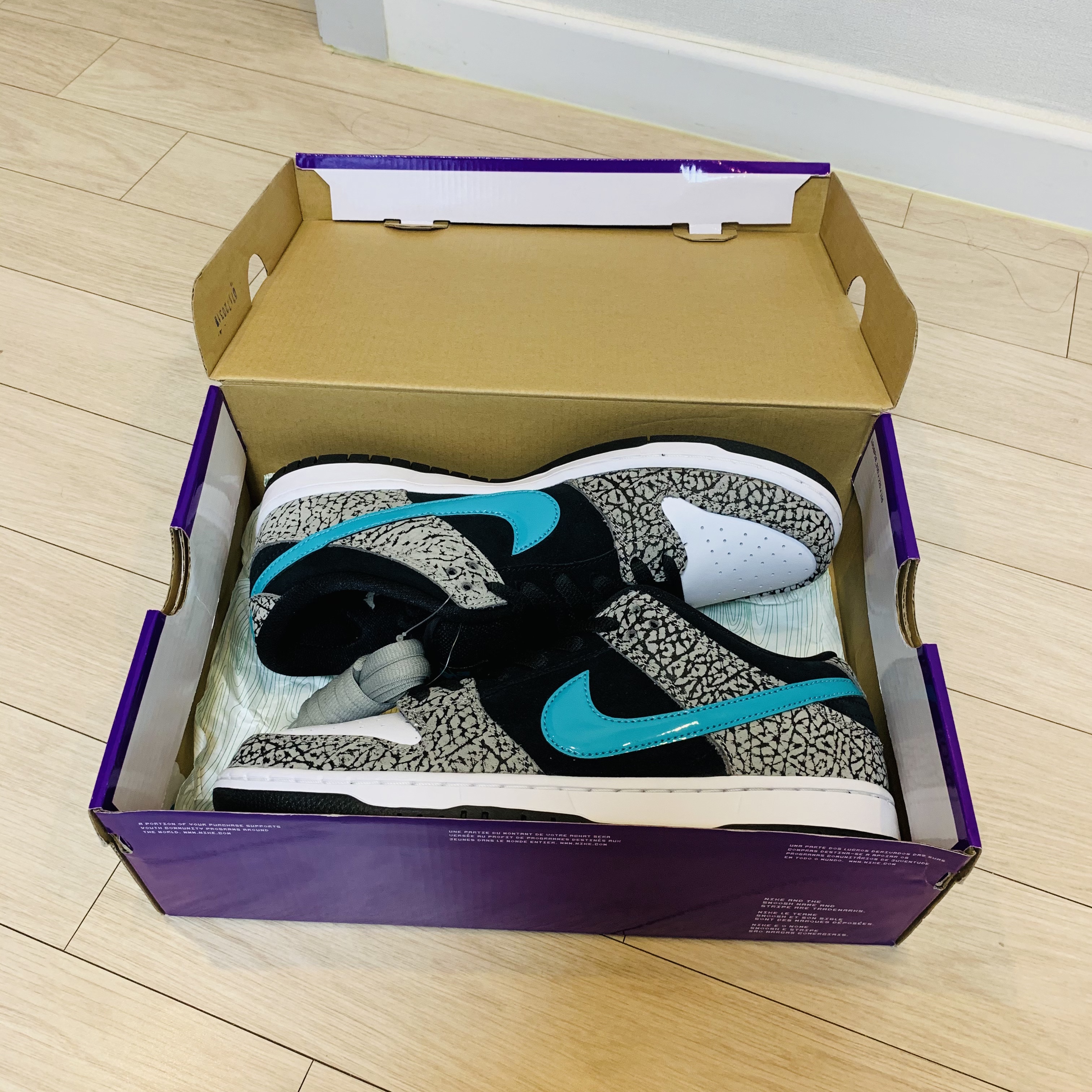 Nike SB Dunk Low Pro Clear Jade 착용 스타일 - 2