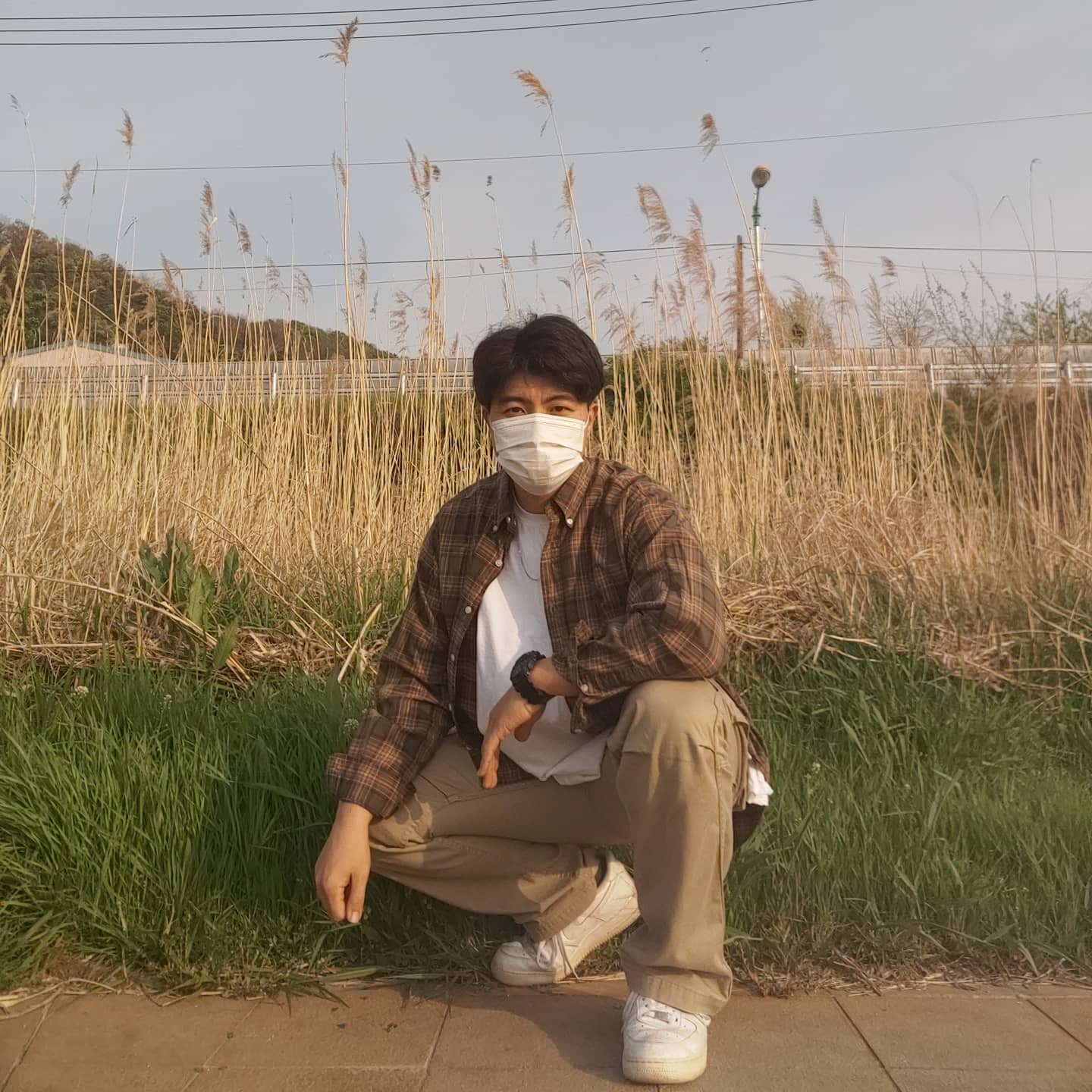 Nike Air Force 1 '07 Low White 착용 스타일 - 2