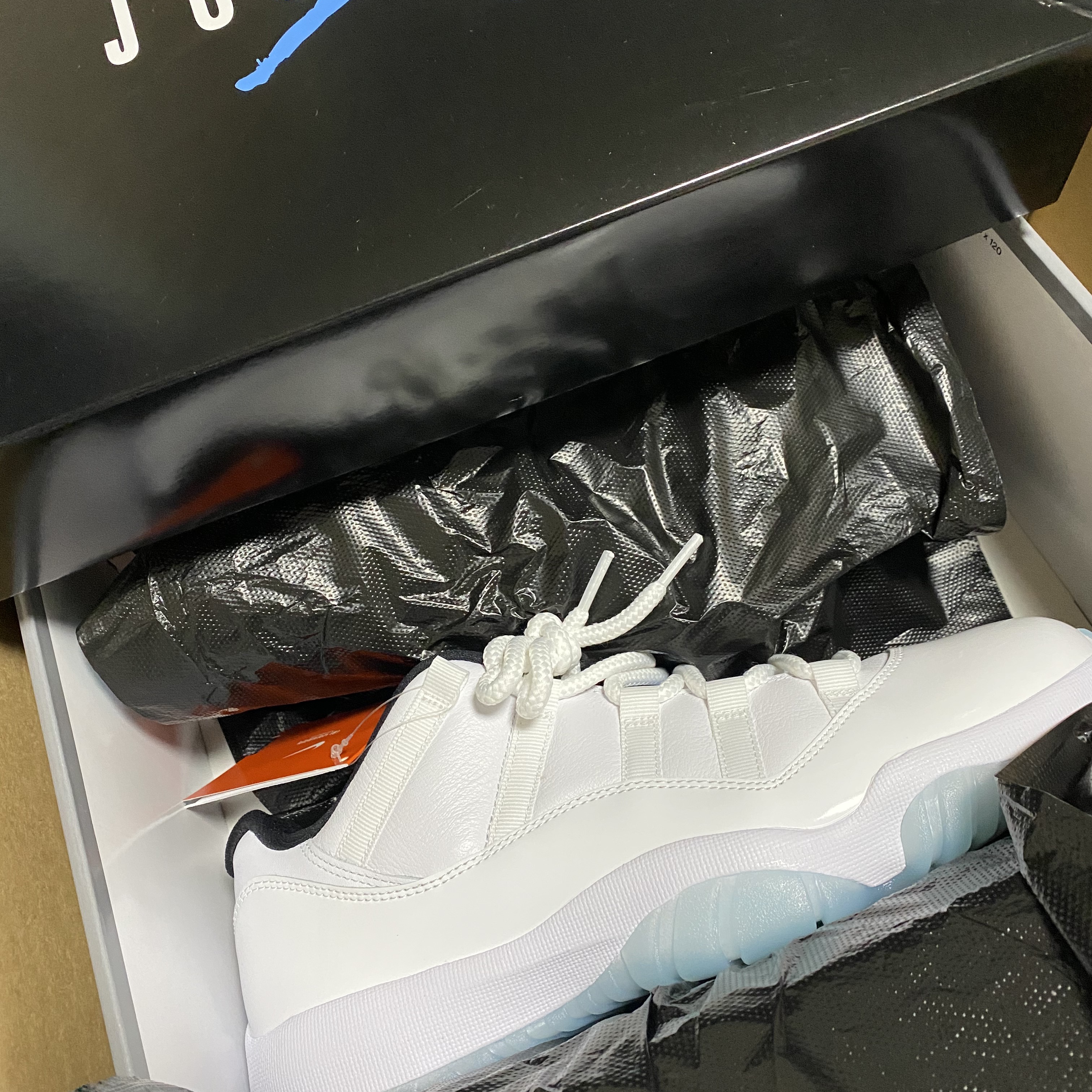 Jordan 11 Retro Low Legend Blue 착용 스타일 - 2