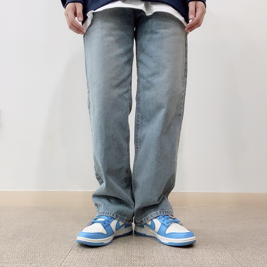 (W) Nike Dunk Low Coast 착용 스타일 - 2