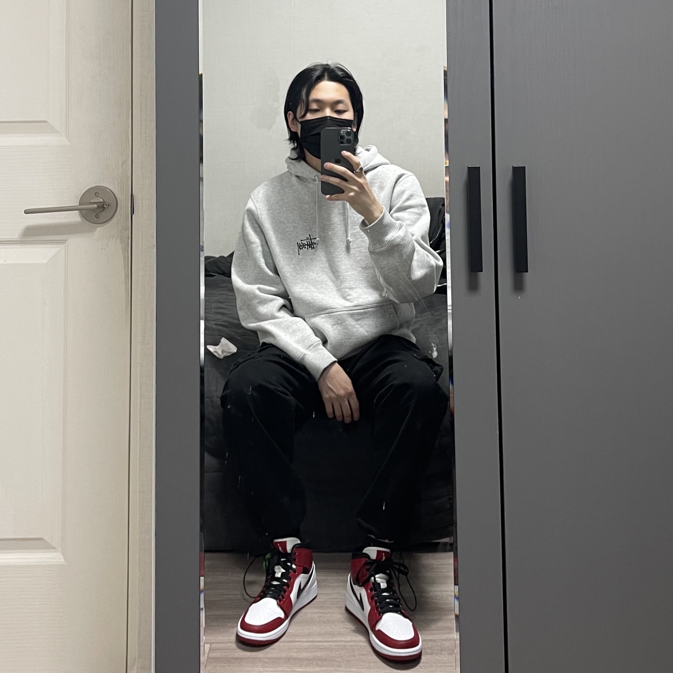 Jordan 1 Mid Chicago 2020 착용 스타일