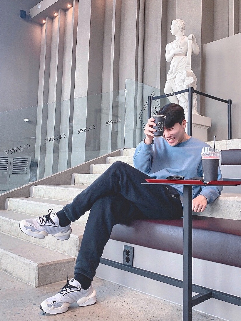 Nike M NRG Solo Swoosh Track Pants Black - Asia 착용 스타일