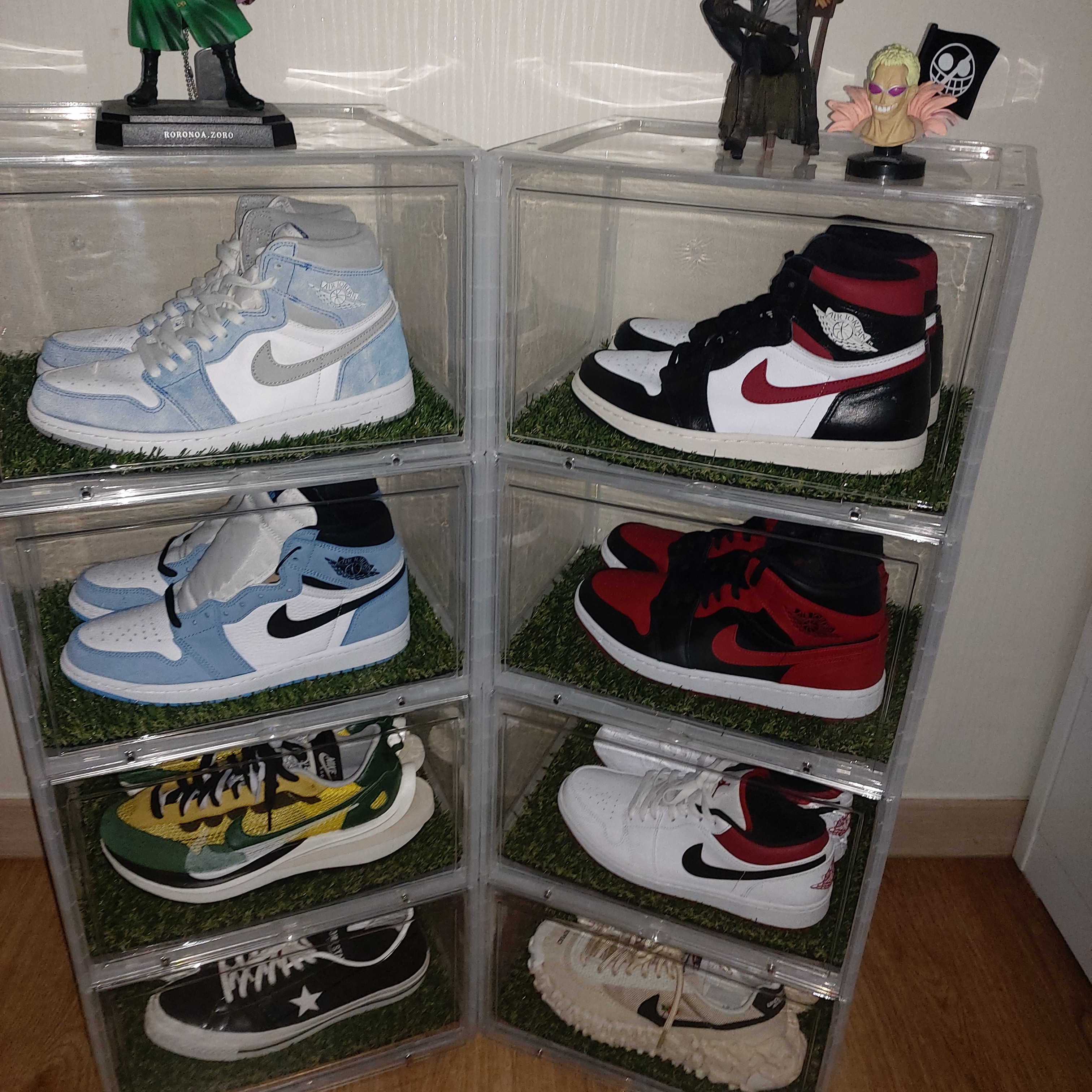 Jordan 1 Retro High OG Hyper Royal, Jordan 1 Retro High OG University Blue 착용 스타일 - 2
