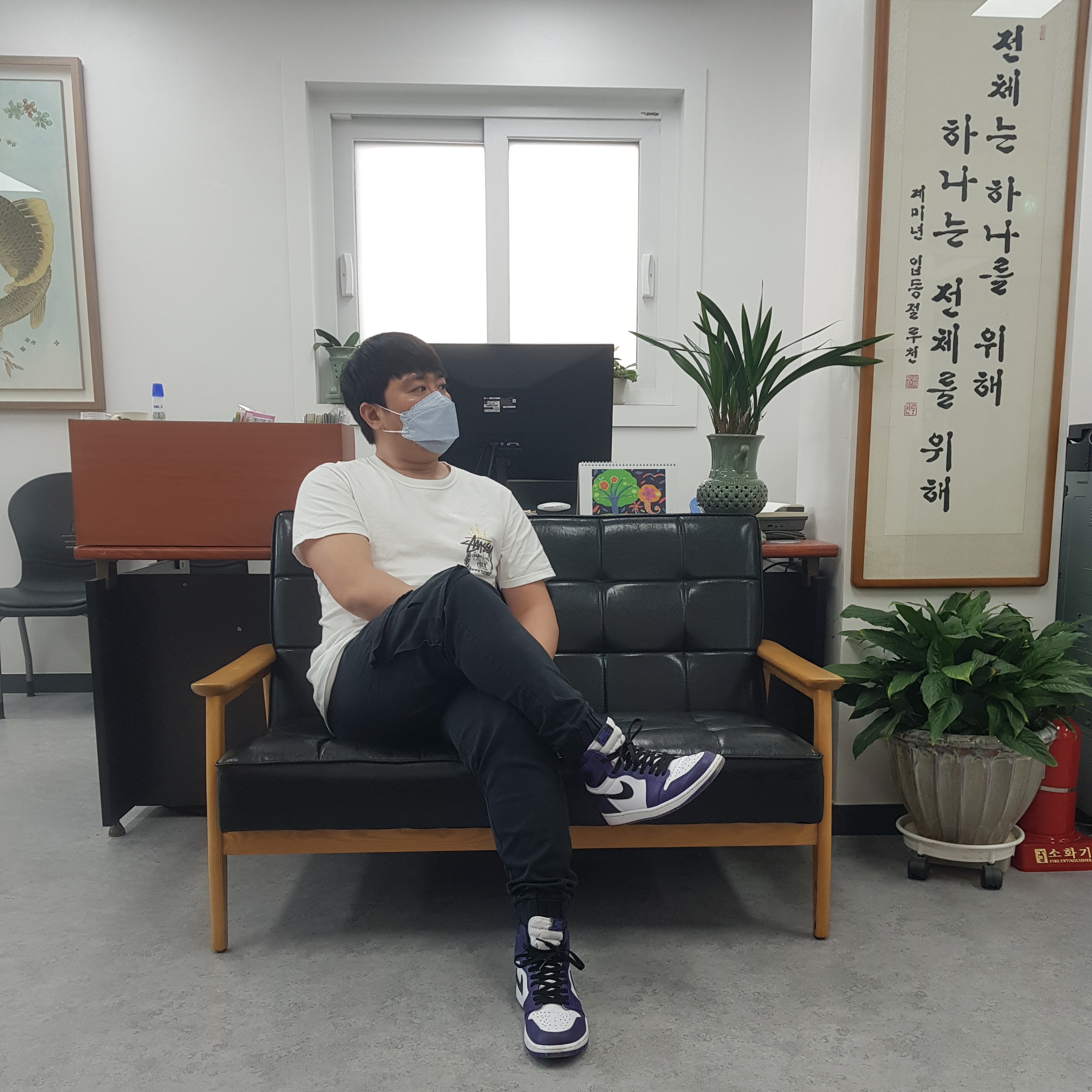 Jordan 1 Retro High OG Court Purple 2020 착용 스타일