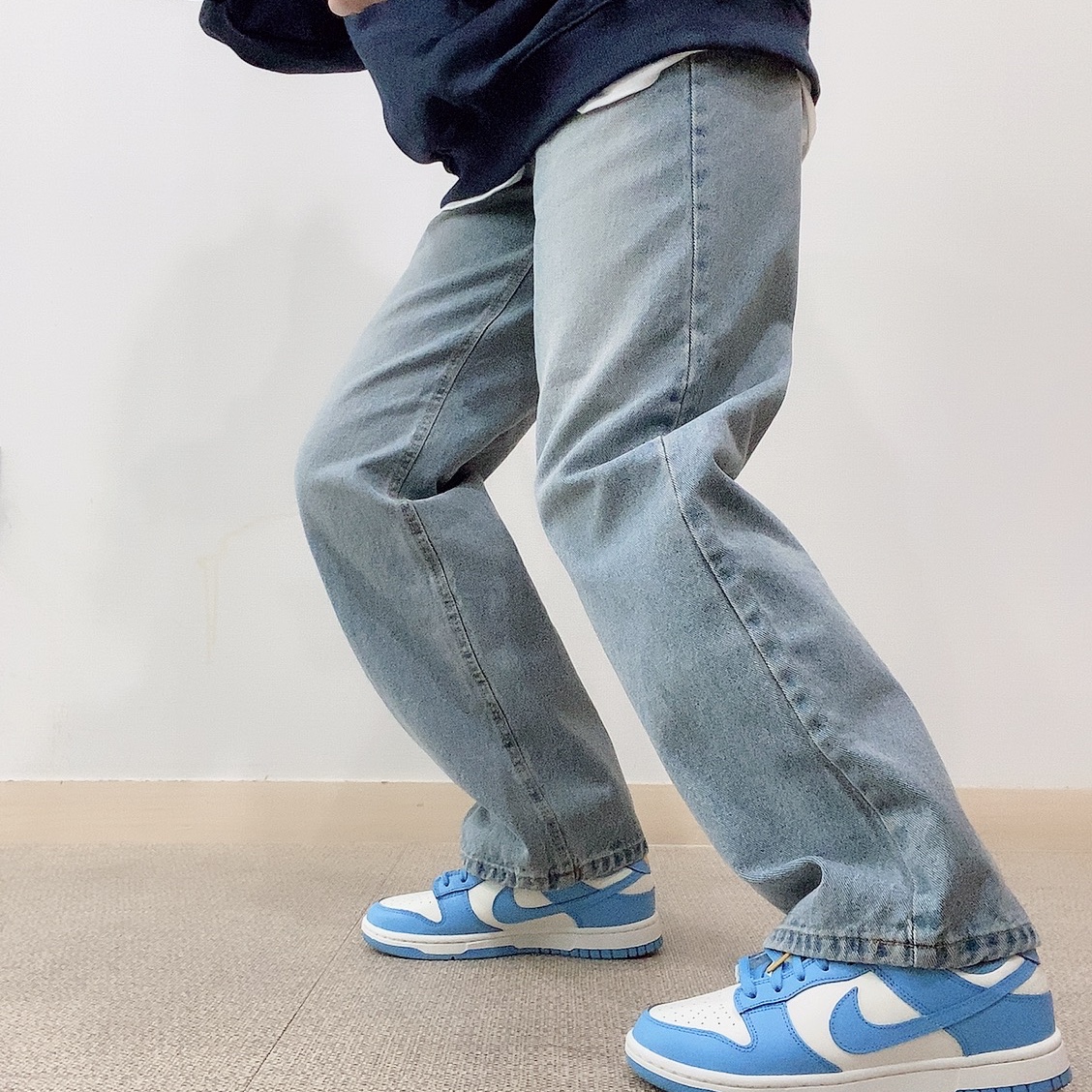 (W) Nike Dunk Low Coast 착용 스타일 - 3