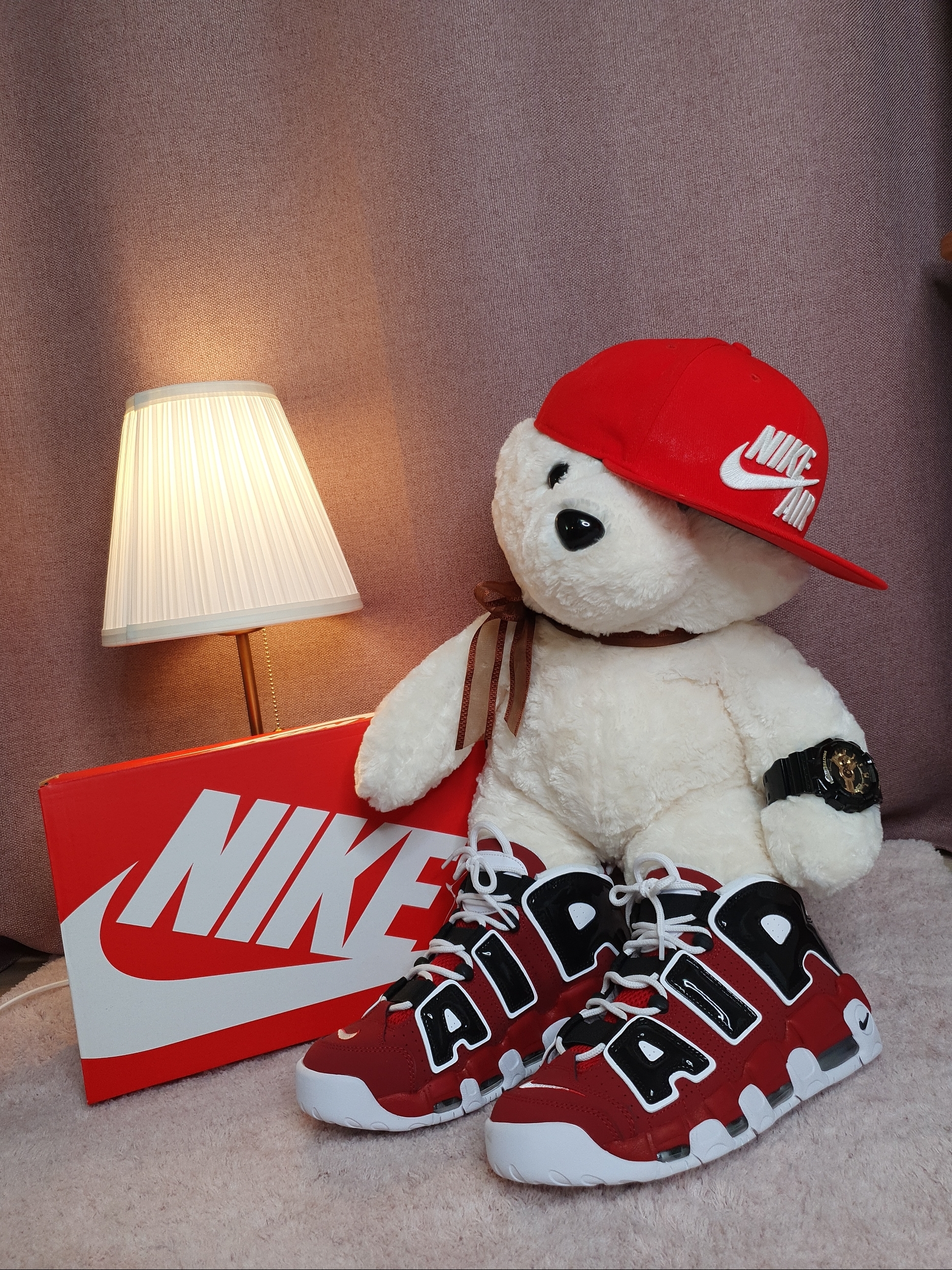 Nike Air More Uptempo 96 Bulls 2021 착용 스타일 - 5