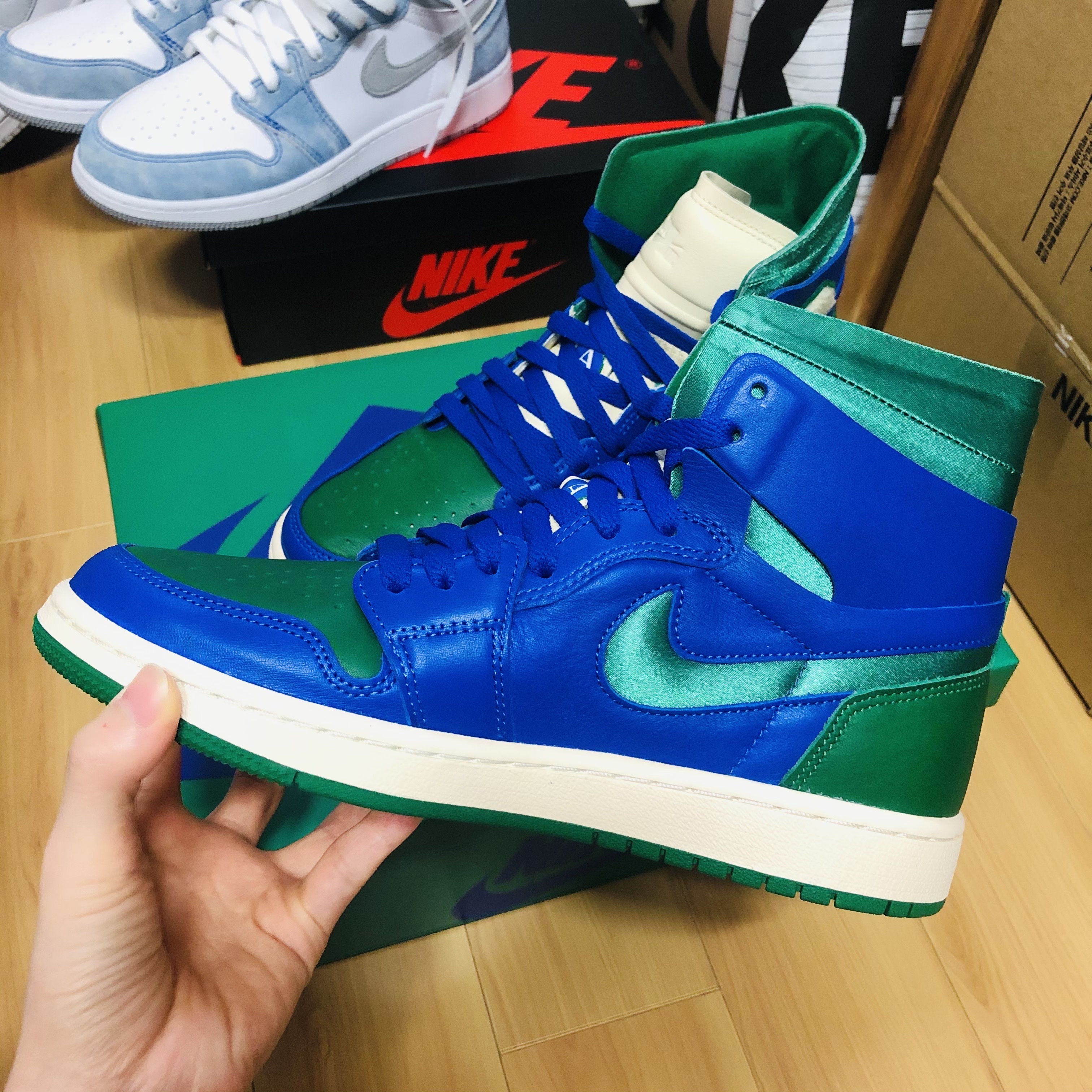 (W) Jordan 1 x Aleali May Zoom CMFT SP Califia 착용 스타일 - 3