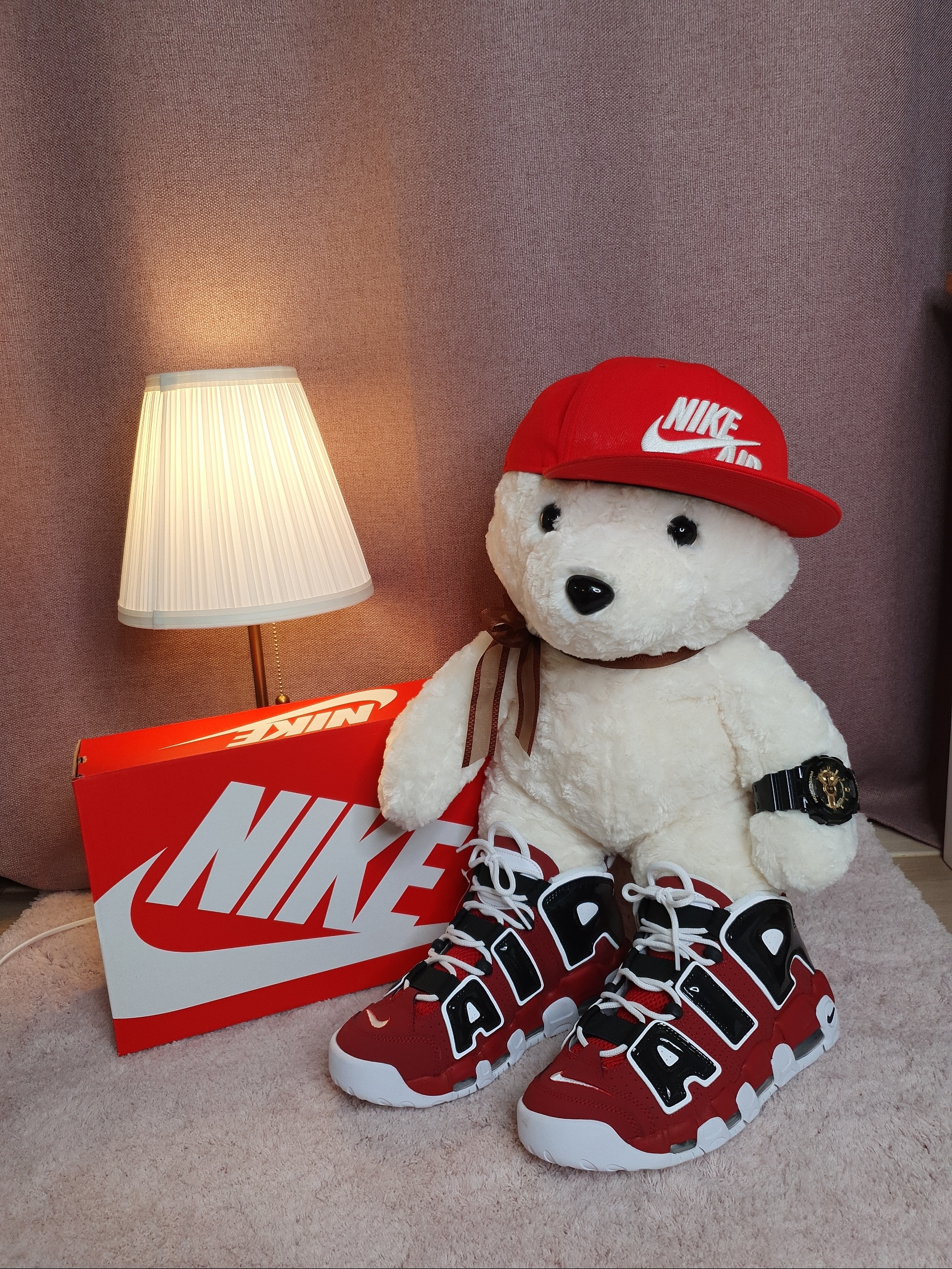 Nike Air More Uptempo 96 Bulls 2021 착용 스타일 - 1