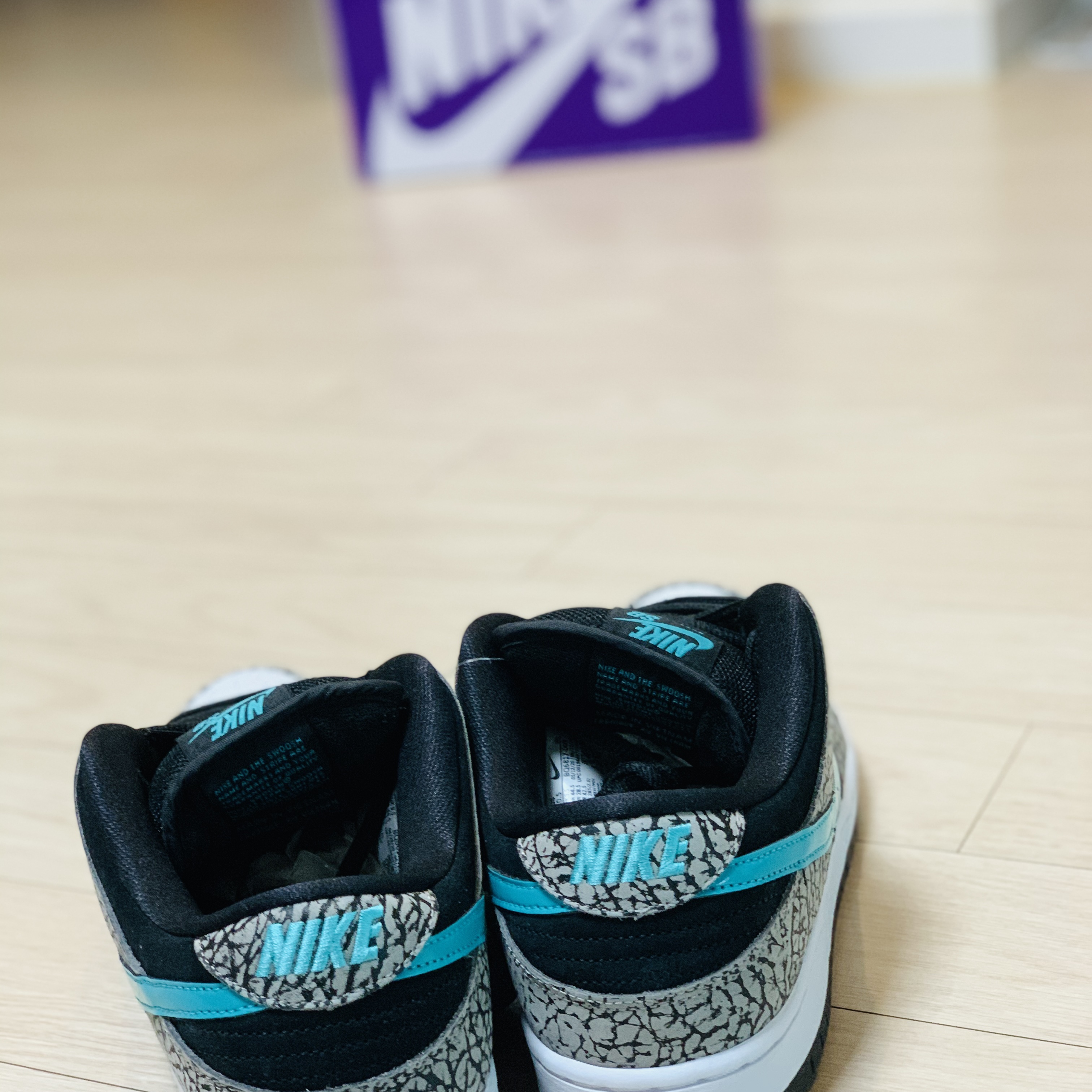 Nike SB Dunk Low Pro Clear Jade 착용 스타일 - 4