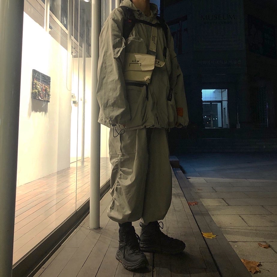 Hoka Tor Ultra Hi 2 WP Black, Supreme Backpack Black - 18FW 착용 스타일