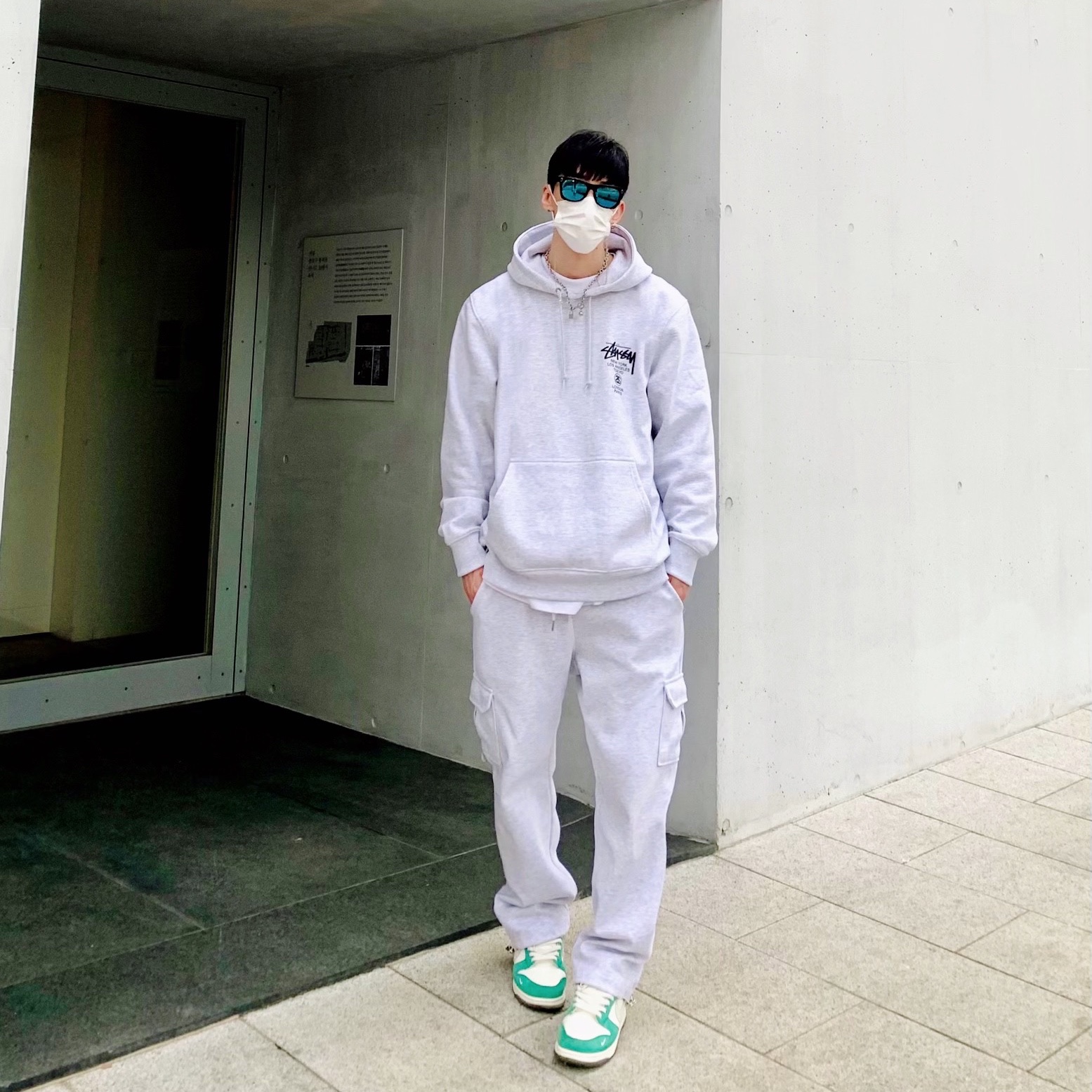 Nike x Kasina Dunk Low Road Sign - Kasina Exclusive 착용 스타일