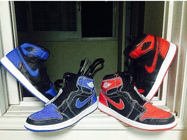Jordan 1 x Lance Mountain Retro SB White, Jordan 1 x Lance Mountain Retro SB Black 착용 스타일
